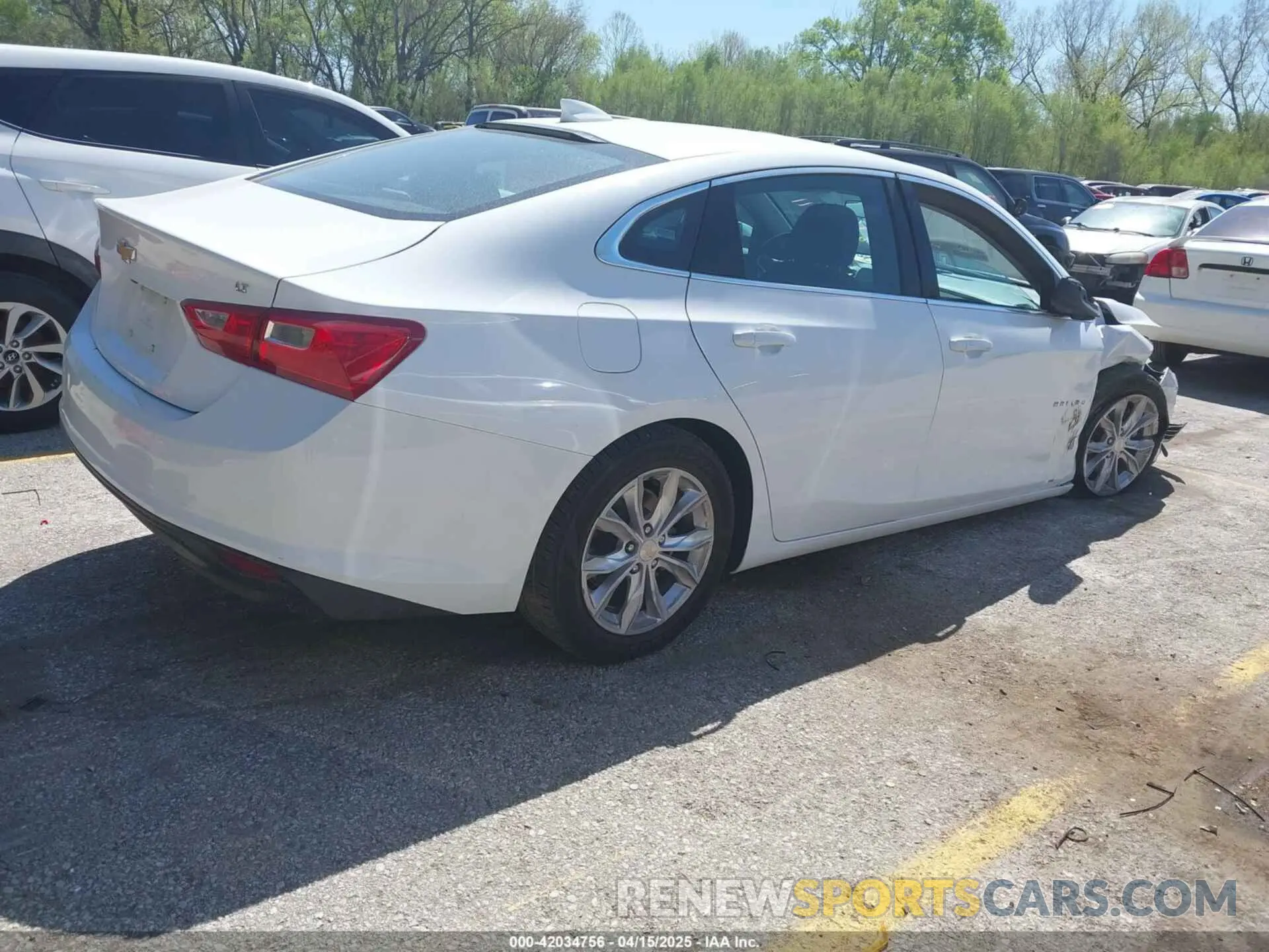 4 Photograph of a damaged car 1G1ZD5ST0PF235658 CHEVROLET MALIBU 2023