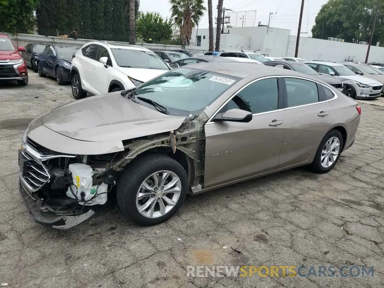 1 Photograph of a damaged car 1G1ZD5ST0PF251830 CHEVROLET MALIBU 2023