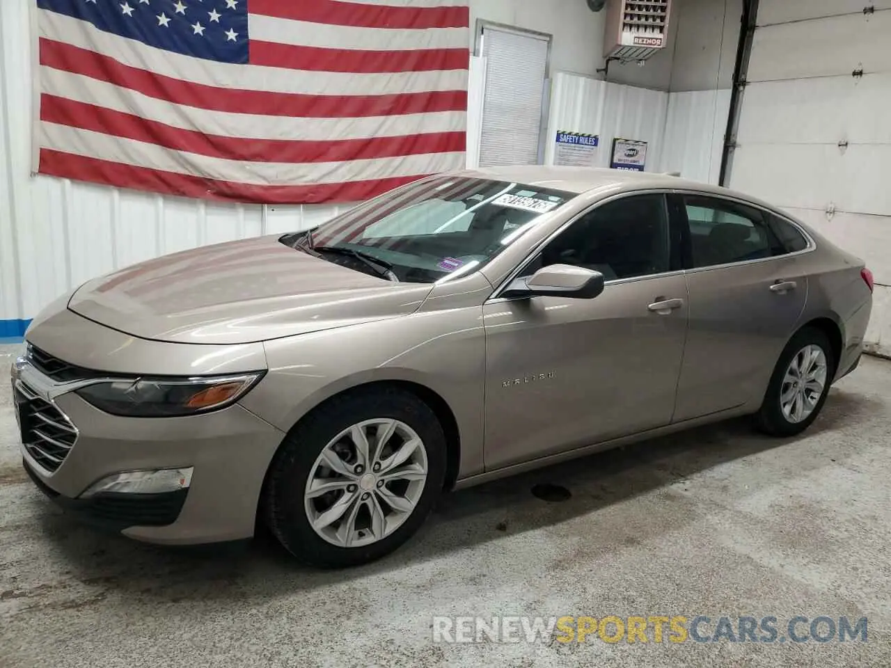1 Photograph of a damaged car 1G1ZD5ST0PF253433 CHEVROLET MALIBU 2023