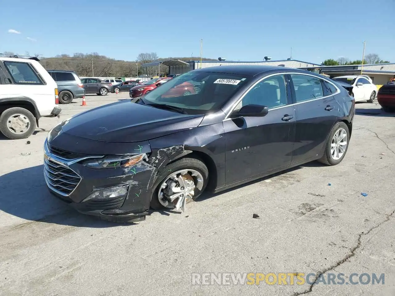 1 Photograph of a damaged car 1G1ZD5ST1PF121216 CHEVROLET MALIBU 2023