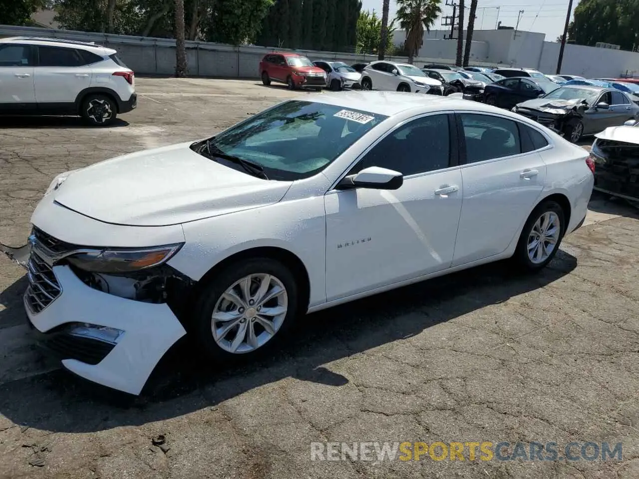 1 Photograph of a damaged car 1G1ZD5ST1PF137299 CHEVROLET MALIBU 2023