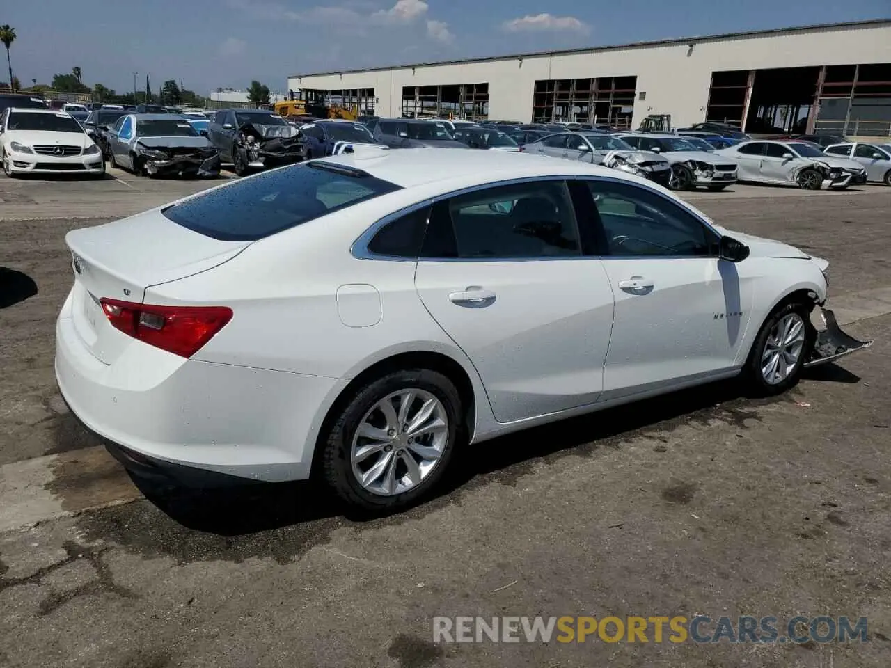 3 Photograph of a damaged car 1G1ZD5ST1PF137299 CHEVROLET MALIBU 2023