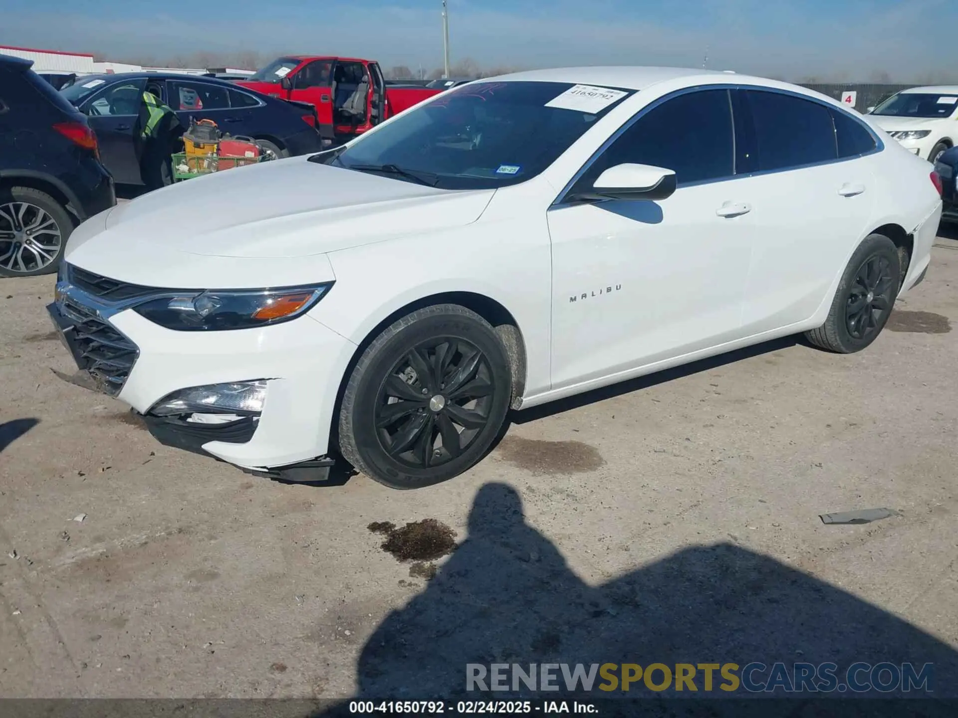 2 Photograph of a damaged car 1G1ZD5ST1PF149050 CHEVROLET MALIBU 2023