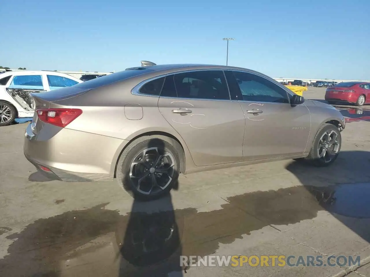 3 Photograph of a damaged car 1G1ZD5ST1PF151705 CHEVROLET MALIBU 2023