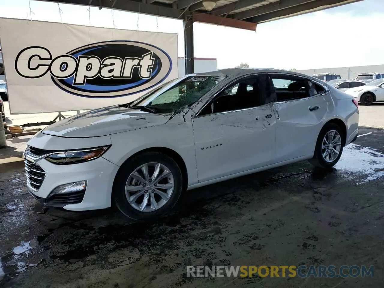 1 Photograph of a damaged car 1G1ZD5ST1PF154118 CHEVROLET MALIBU 2023