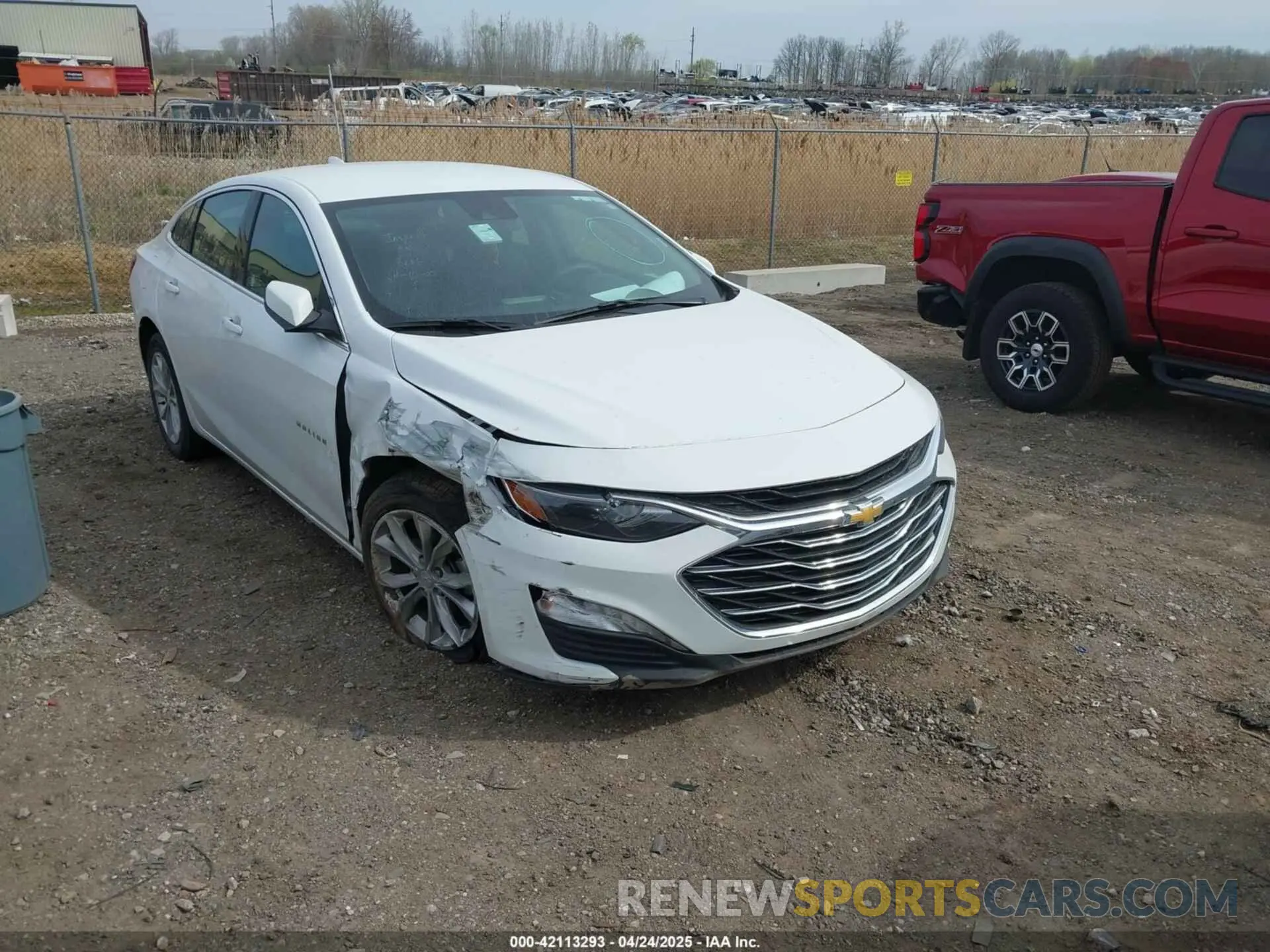 1 Photograph of a damaged car 1G1ZD5ST1PF162090 CHEVROLET MALIBU 2023