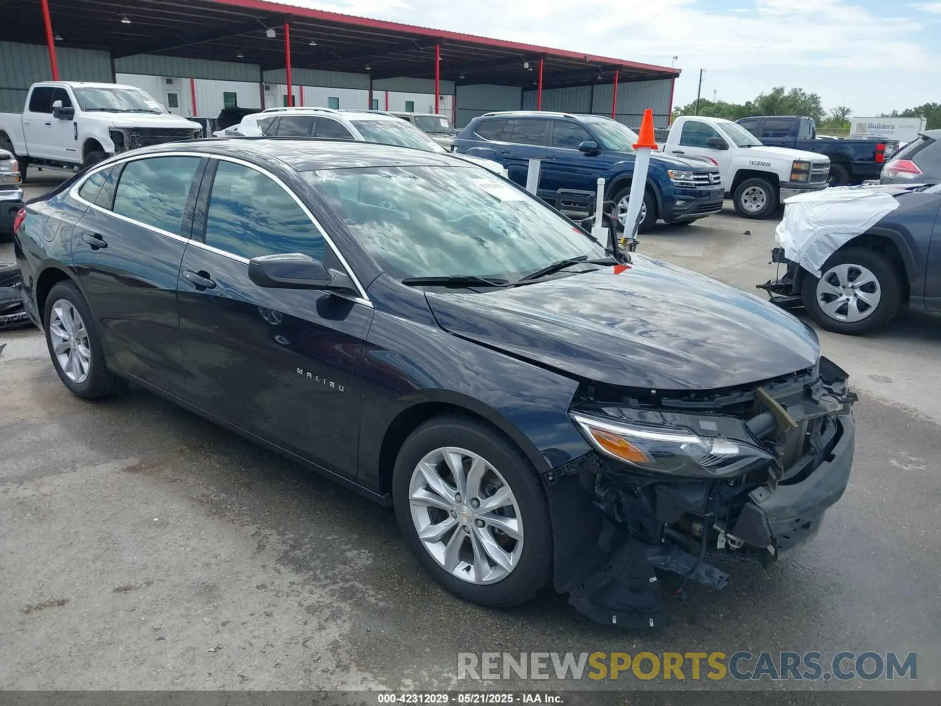 1 Photograph of a damaged car 1G1ZD5ST1PF166155 CHEVROLET MALIBU 2023