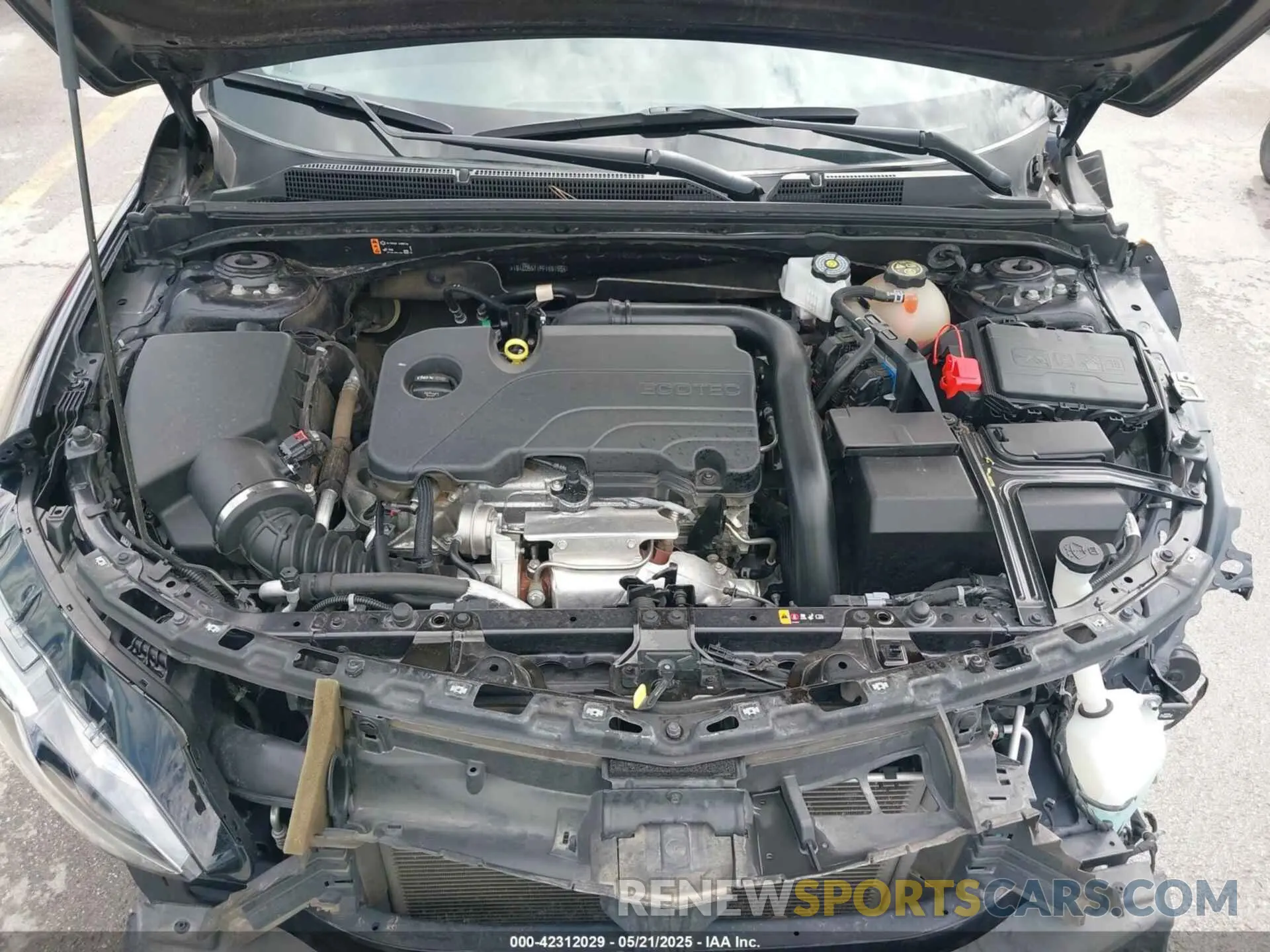10 Photograph of a damaged car 1G1ZD5ST1PF166155 CHEVROLET MALIBU 2023