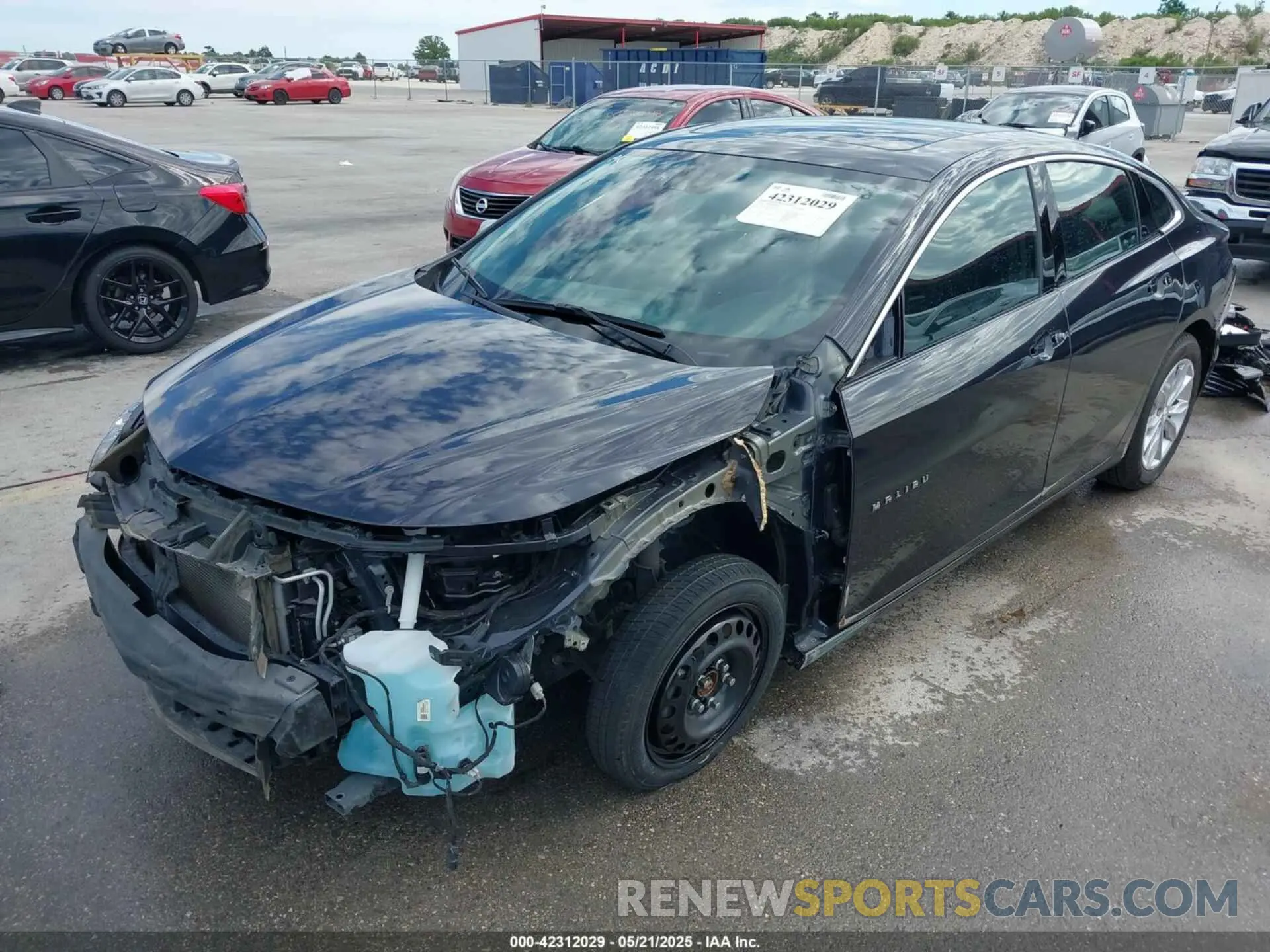 2 Photograph of a damaged car 1G1ZD5ST1PF166155 CHEVROLET MALIBU 2023