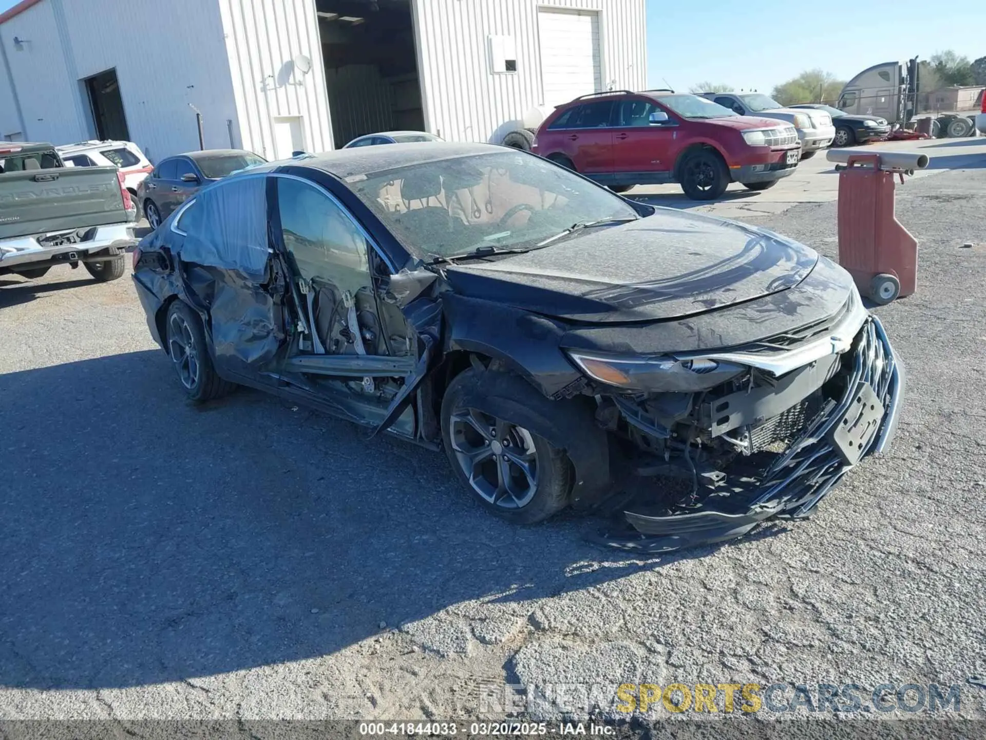 1 Photograph of a damaged car 1G1ZD5ST1PF206895 CHEVROLET MALIBU 2023