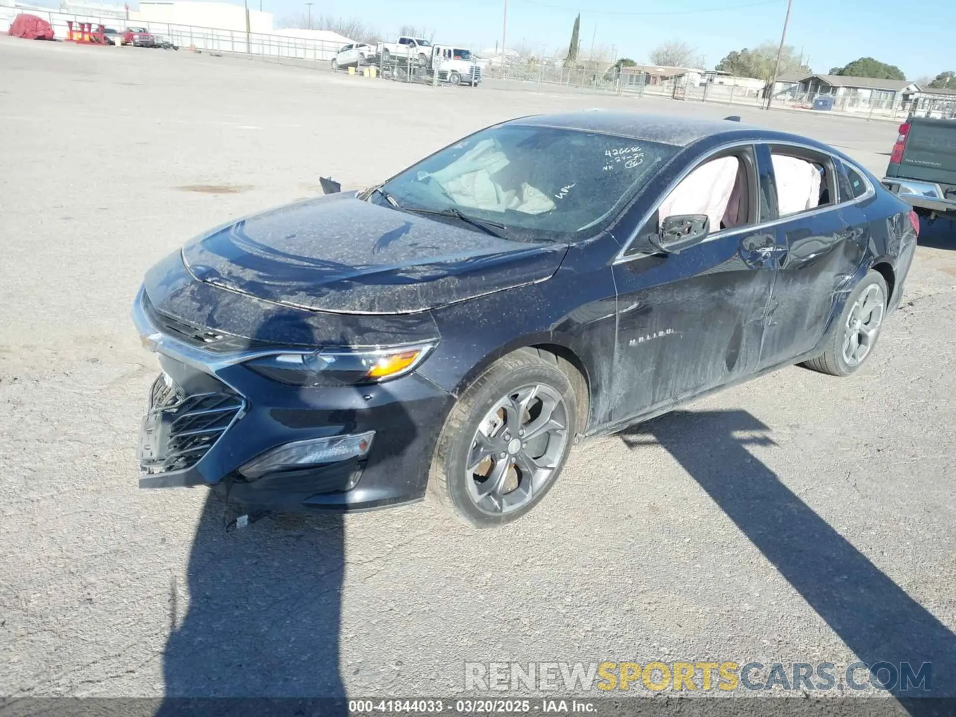 2 Photograph of a damaged car 1G1ZD5ST1PF206895 CHEVROLET MALIBU 2023
