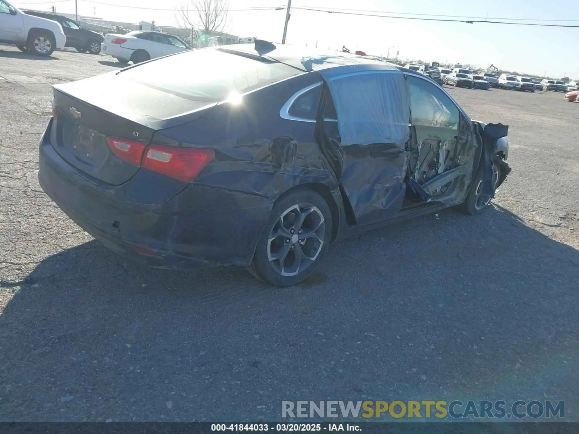 4 Photograph of a damaged car 1G1ZD5ST1PF206895 CHEVROLET MALIBU 2023