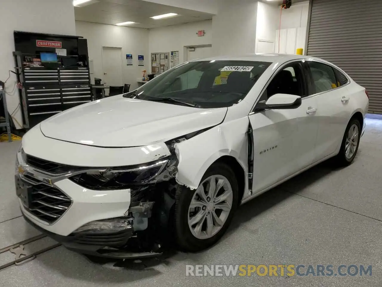 1 Photograph of a damaged car 1G1ZD5ST1PF216326 CHEVROLET MALIBU 2023