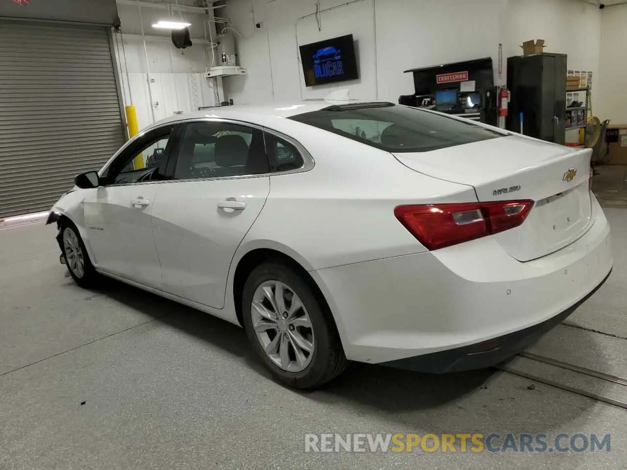 2 Photograph of a damaged car 1G1ZD5ST1PF216326 CHEVROLET MALIBU 2023