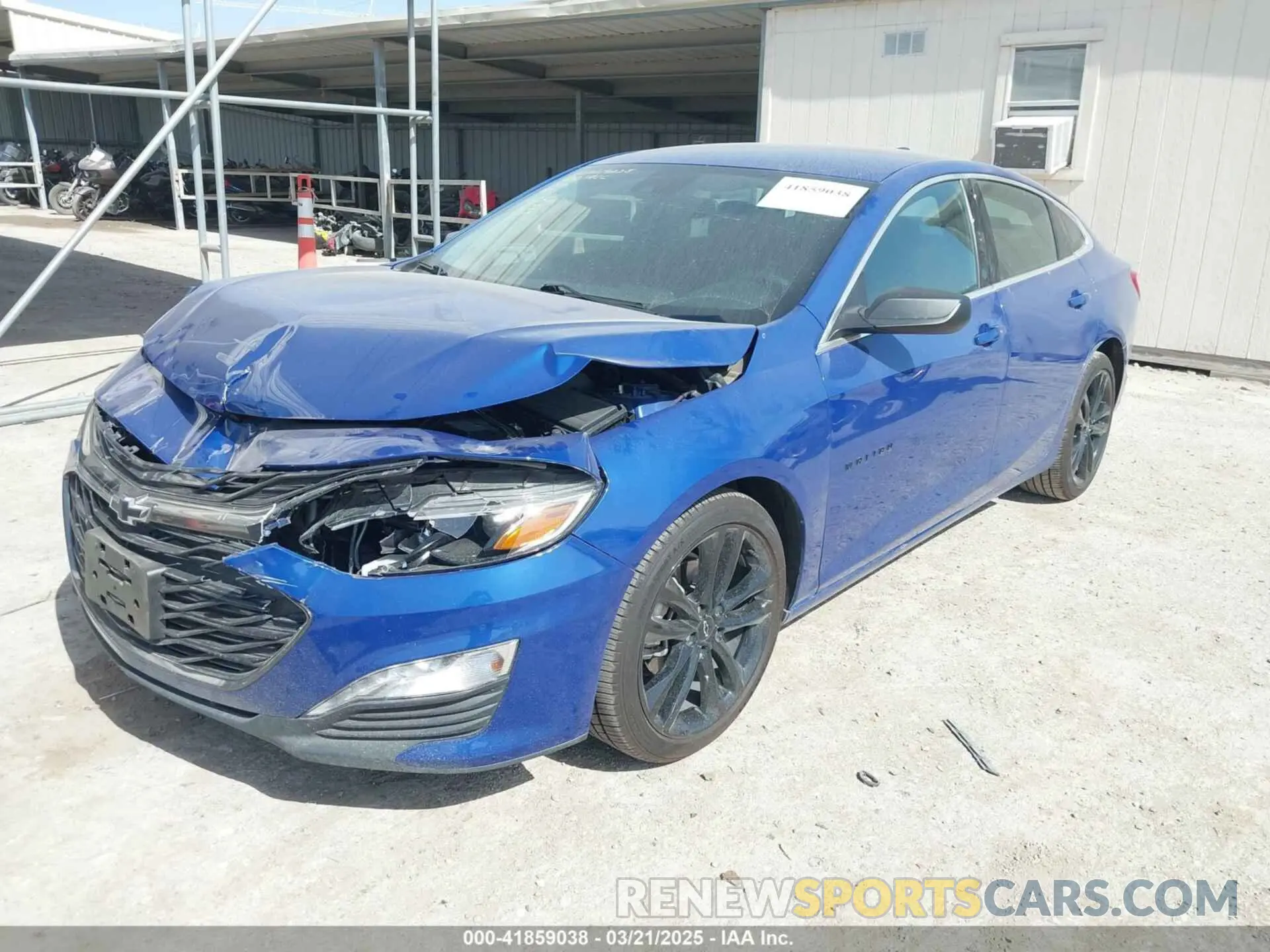 2 Photograph of a damaged car 1G1ZD5ST1PF218173 CHEVROLET MALIBU 2023