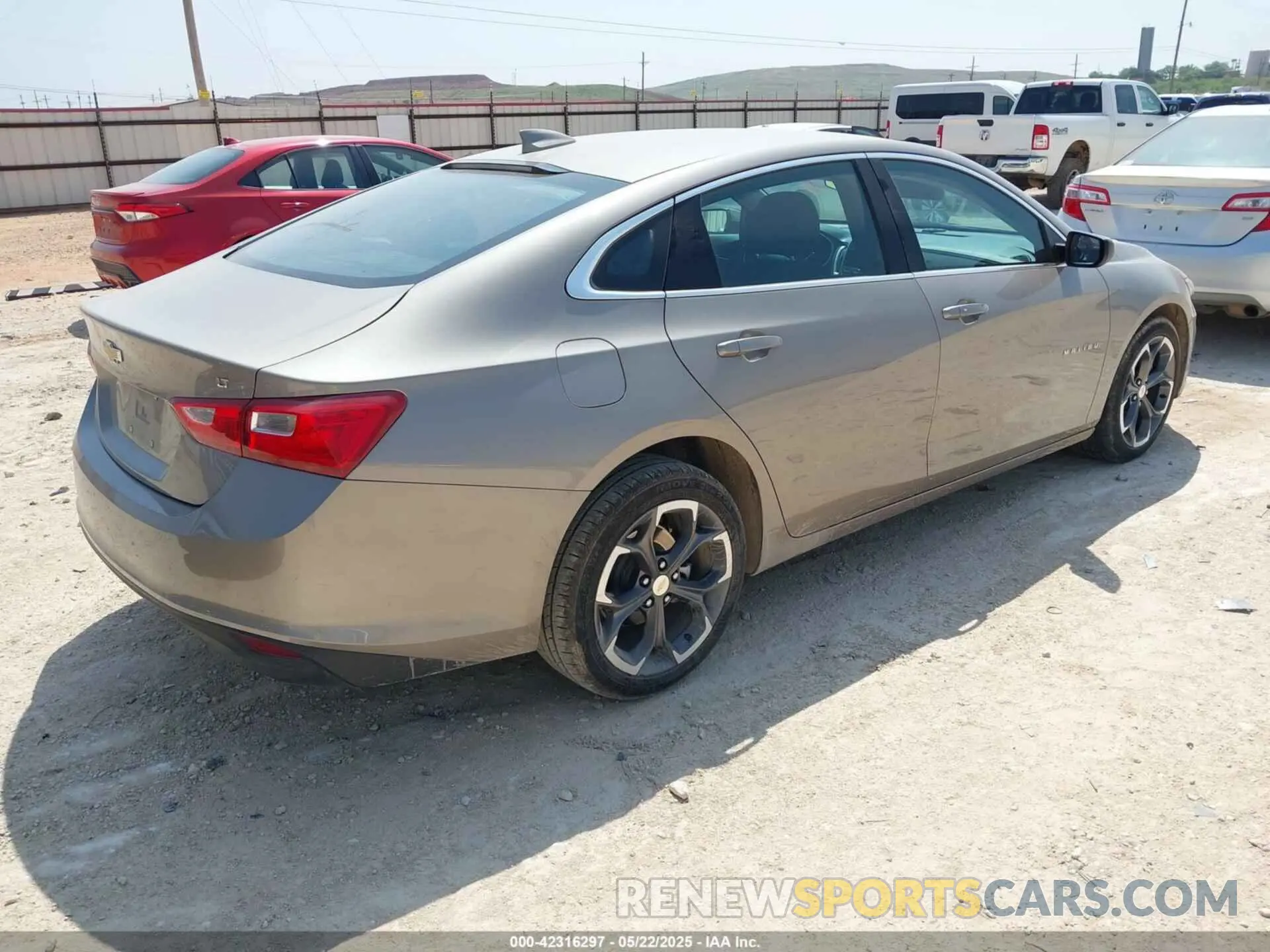 4 Photograph of a damaged car 1G1ZD5ST1PF245034 CHEVROLET MALIBU 2023