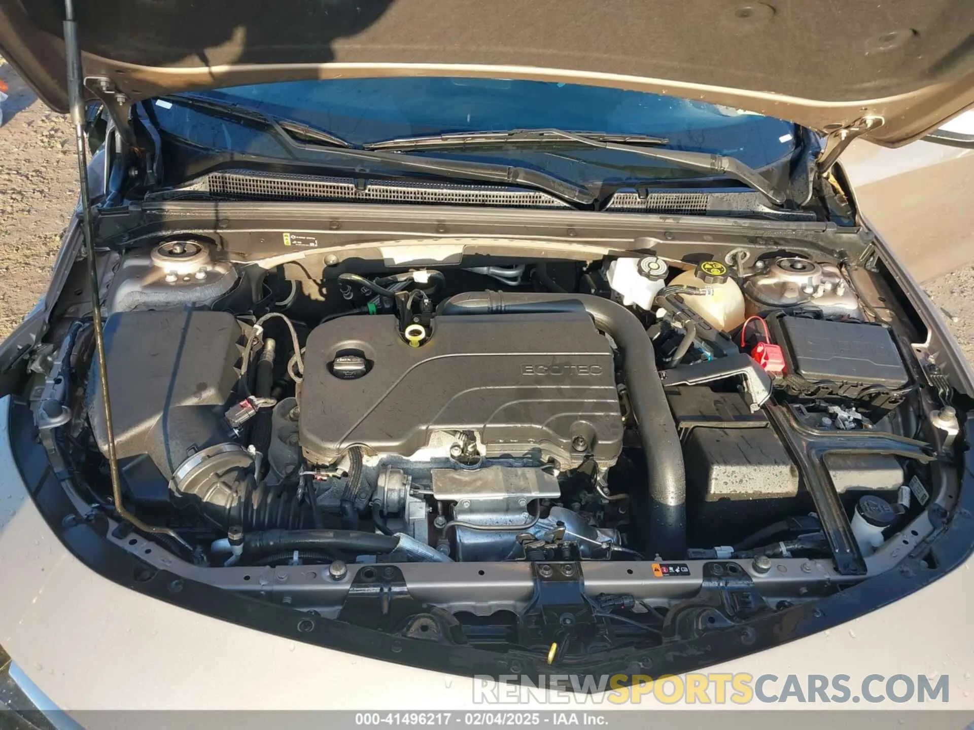 10 Photograph of a damaged car 1G1ZD5ST2PF136789 CHEVROLET MALIBU 2023