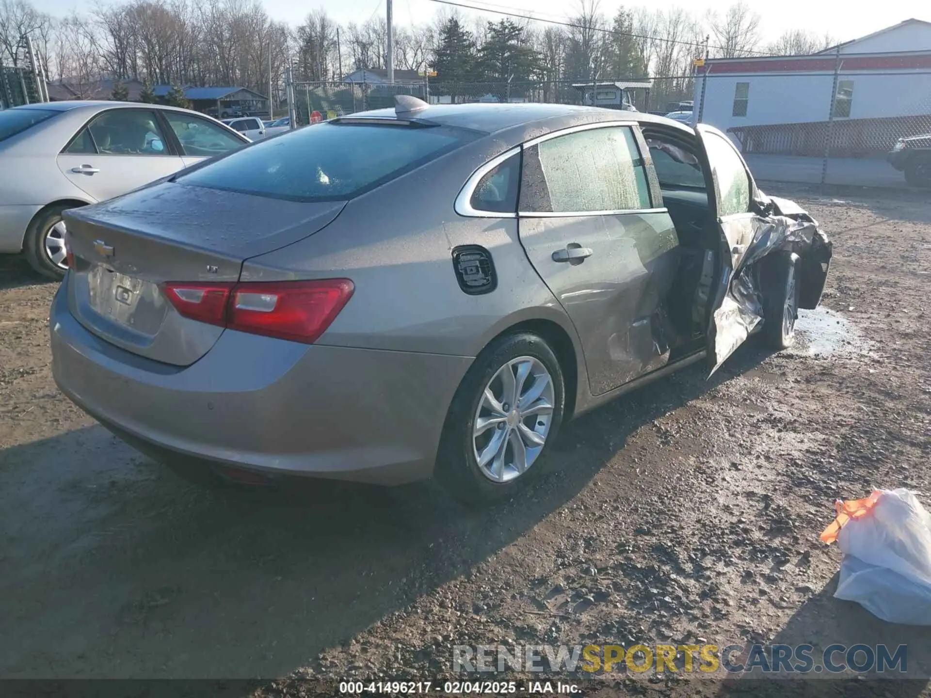 4 Photograph of a damaged car 1G1ZD5ST2PF136789 CHEVROLET MALIBU 2023