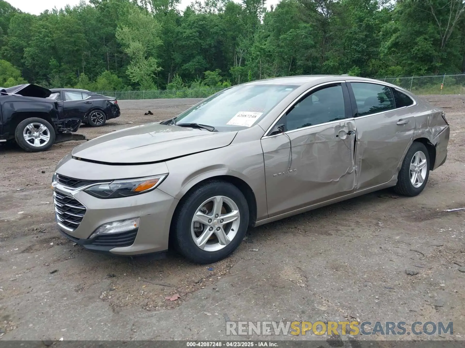 2 Photograph of a damaged car 1G1ZD5ST2PF180985 CHEVROLET MALIBU 2023