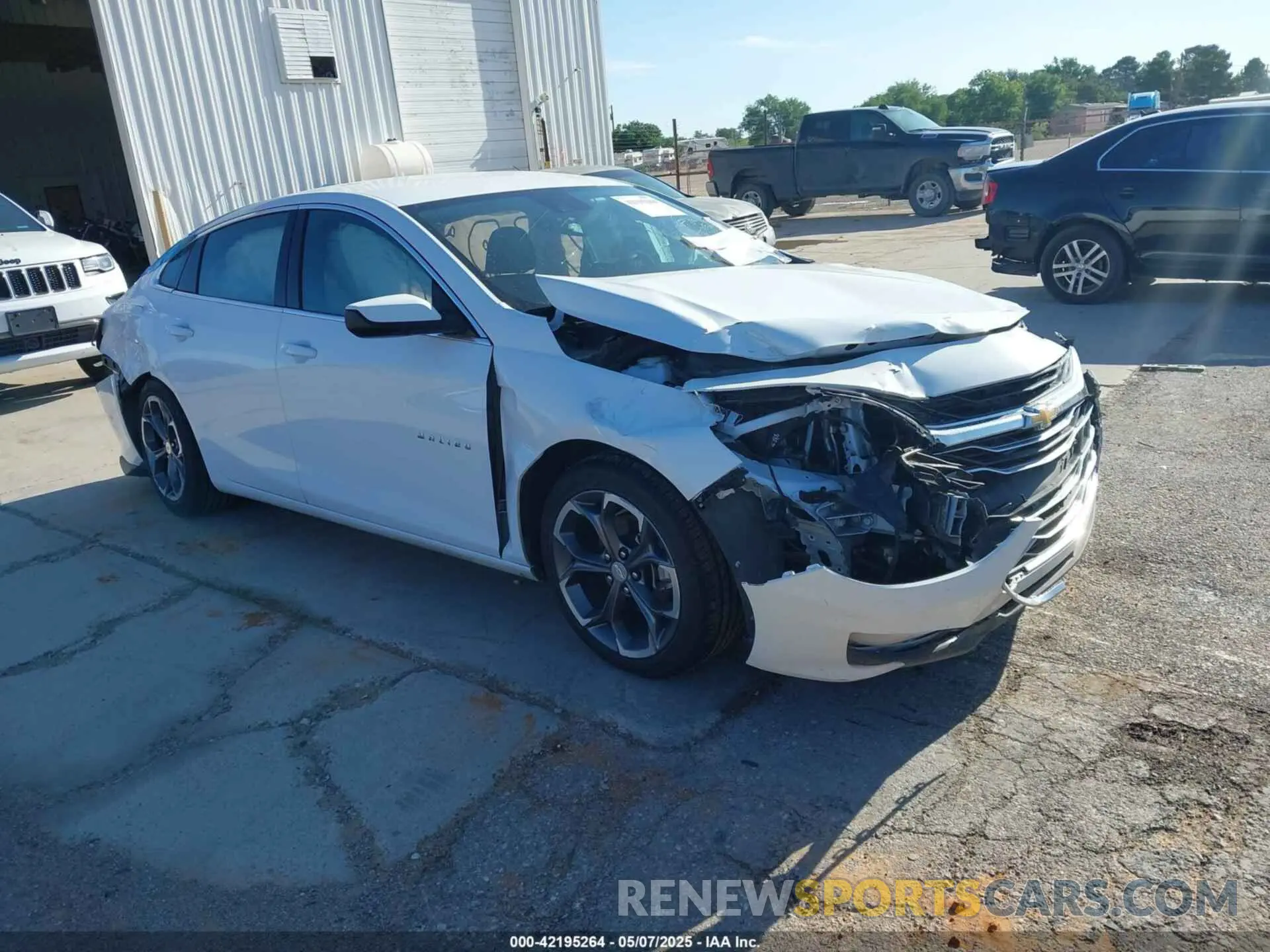 1 Photograph of a damaged car 1G1ZD5ST2PF185216 CHEVROLET MALIBU 2023
