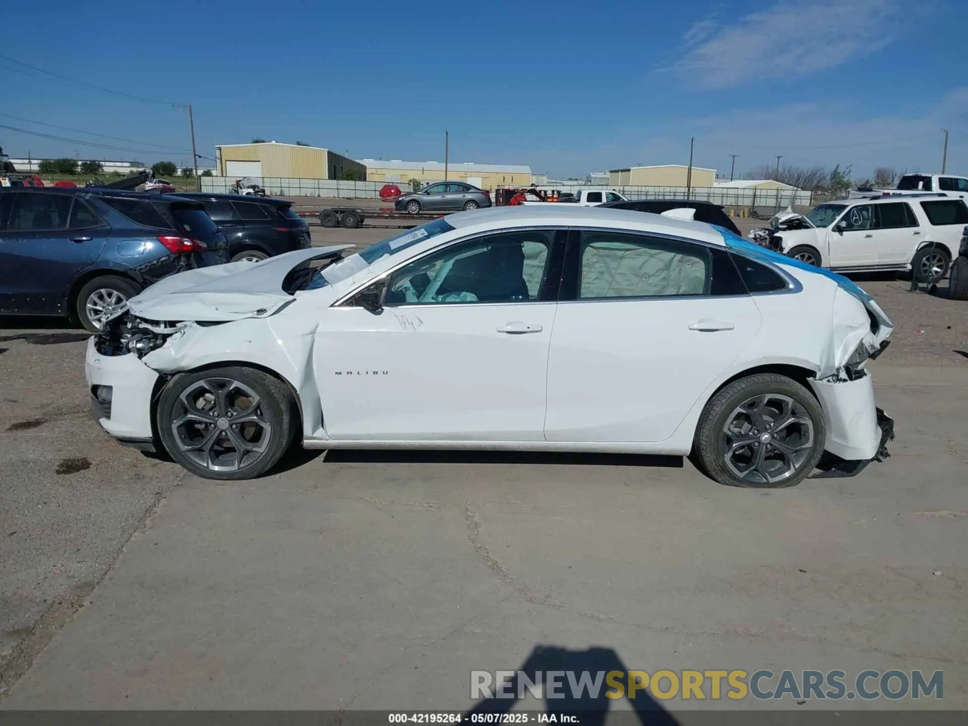 14 Photograph of a damaged car 1G1ZD5ST2PF185216 CHEVROLET MALIBU 2023