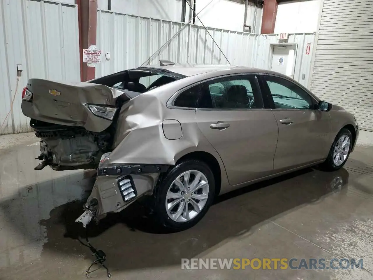 3 Photograph of a damaged car 1G1ZD5ST2PF189993 CHEVROLET MALIBU 2023