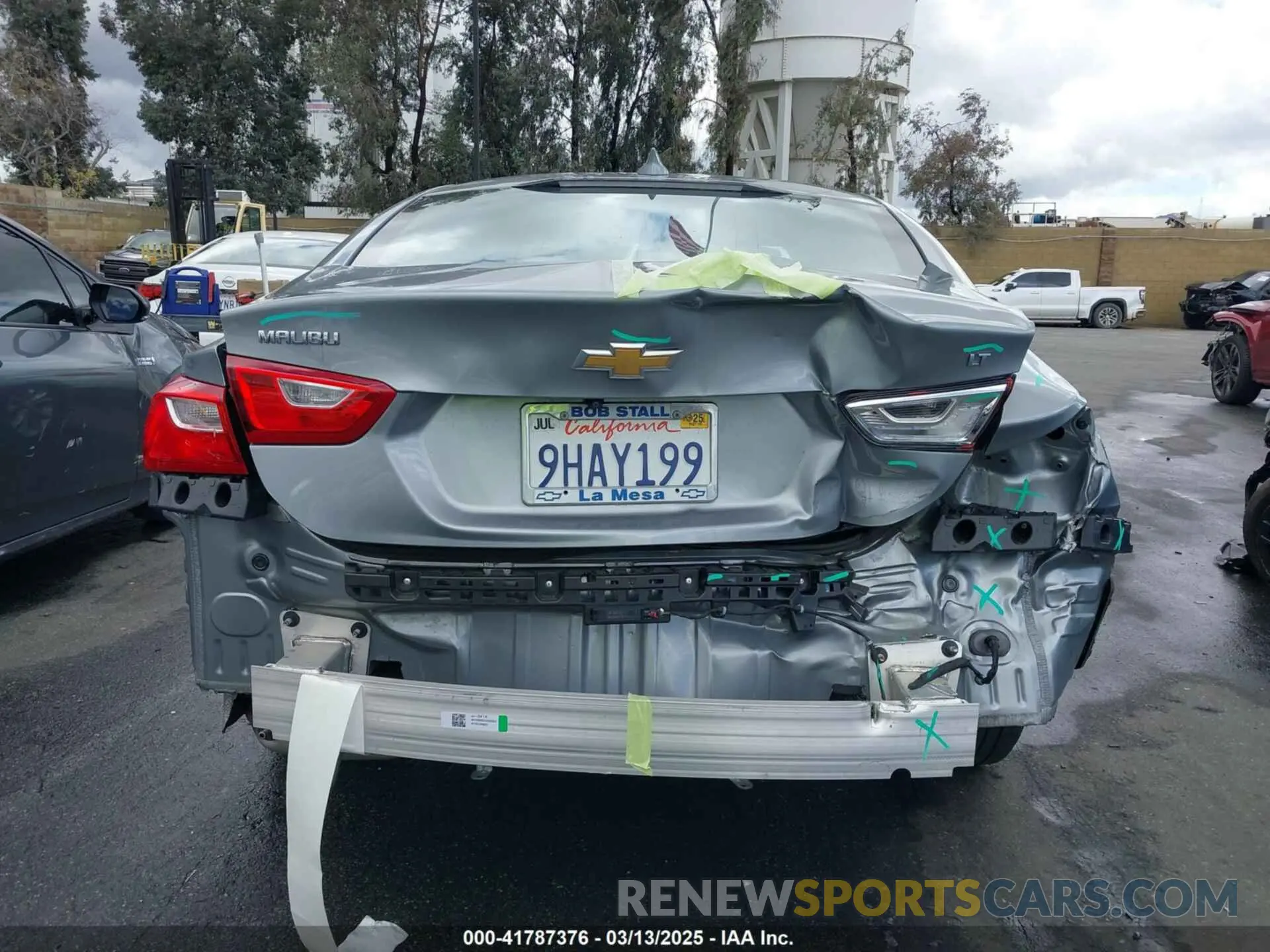 17 Photograph of a damaged car 1G1ZD5ST2PF196779 CHEVROLET MALIBU 2023