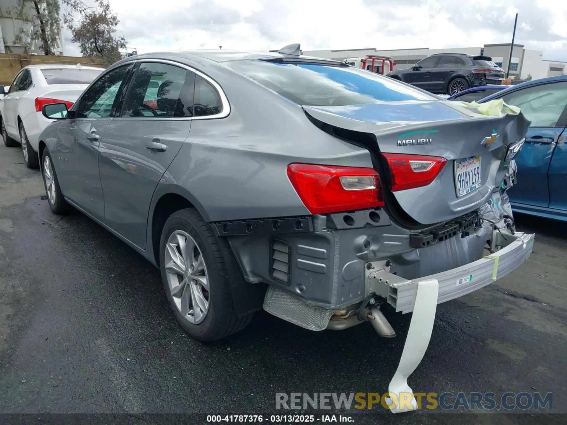 3 Photograph of a damaged car 1G1ZD5ST2PF196779 CHEVROLET MALIBU 2023