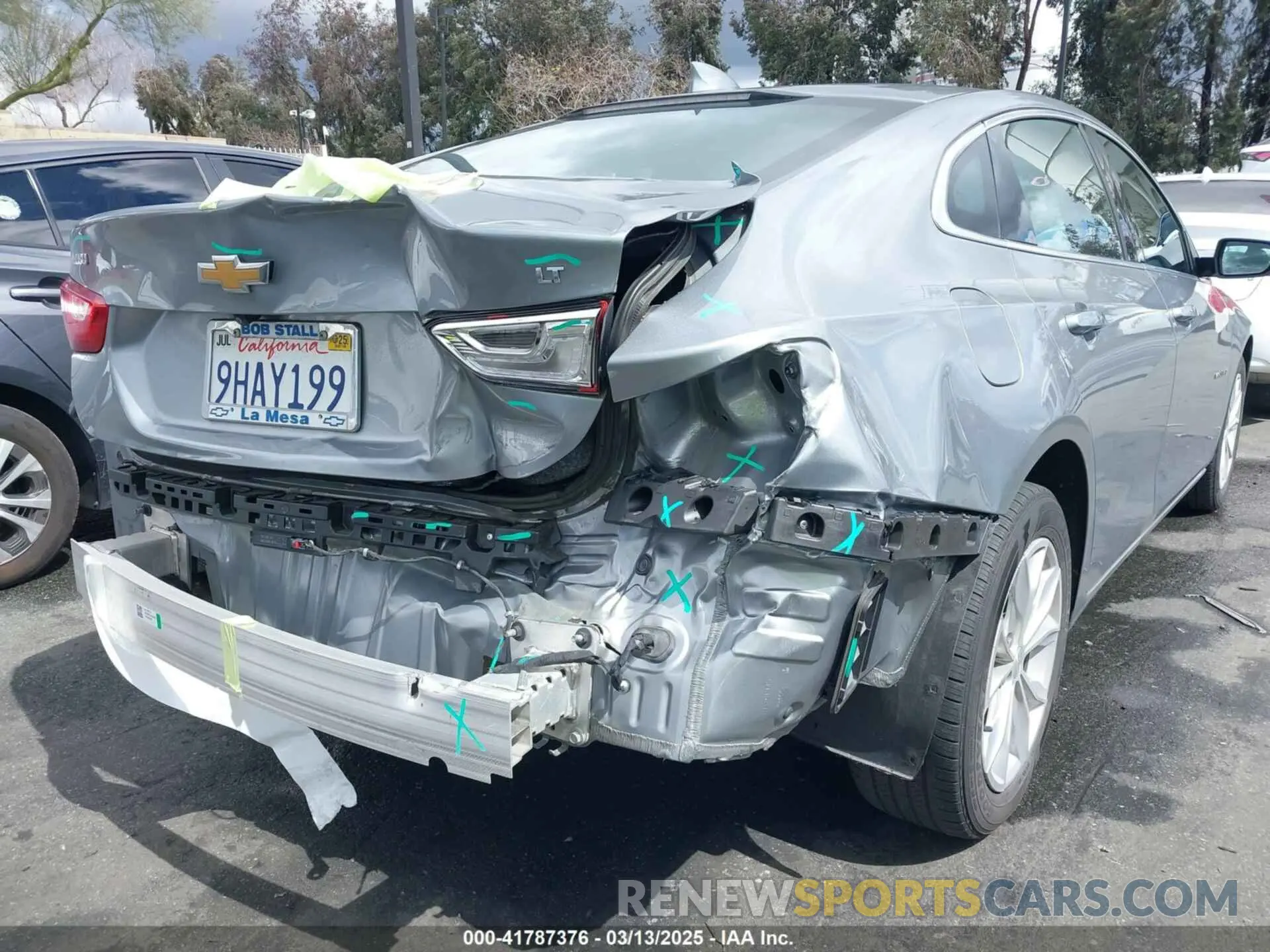 6 Photograph of a damaged car 1G1ZD5ST2PF196779 CHEVROLET MALIBU 2023