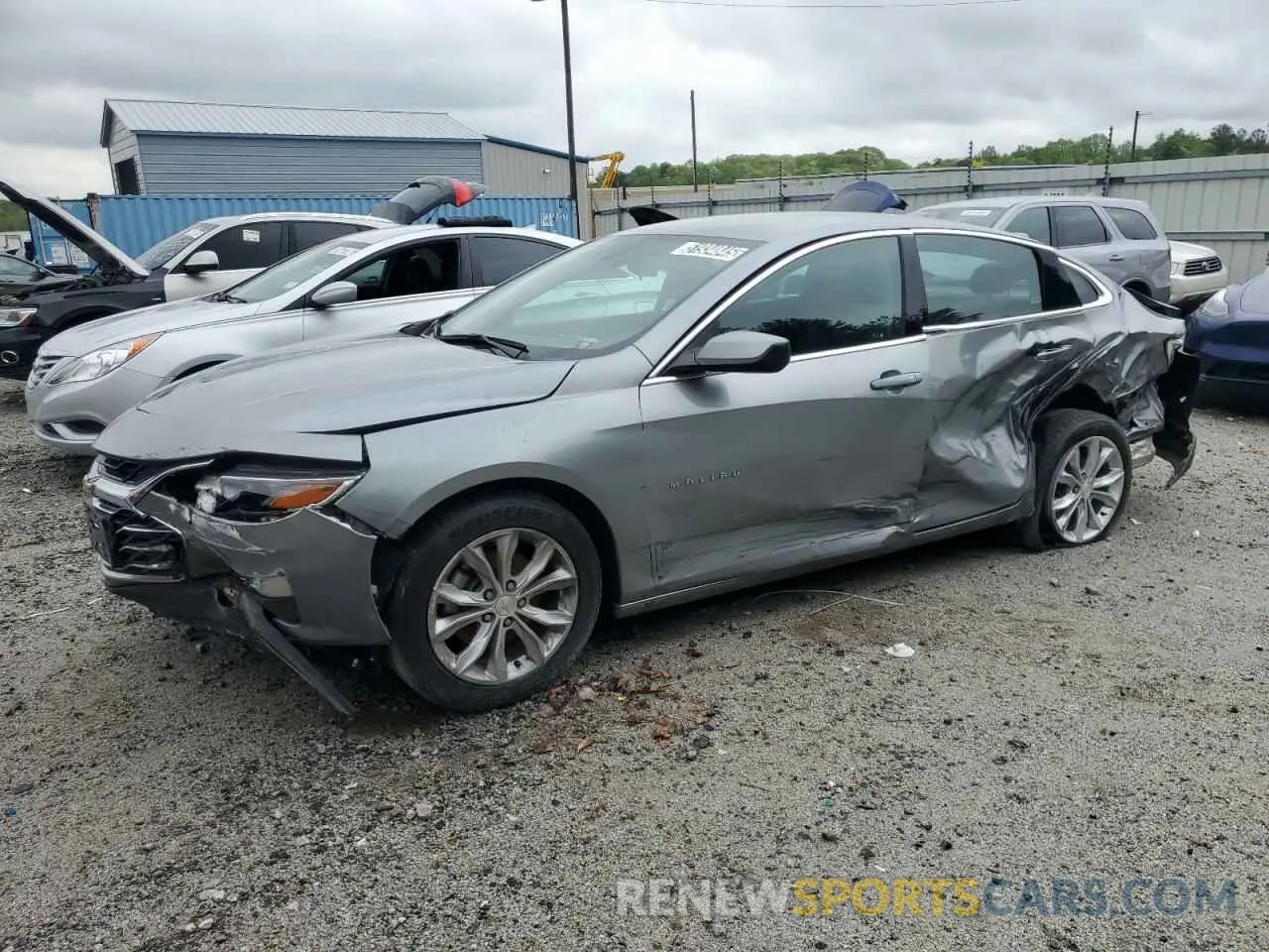 1 Photograph of a damaged car 1G1ZD5ST2PF197446 CHEVROLET MALIBU 2023