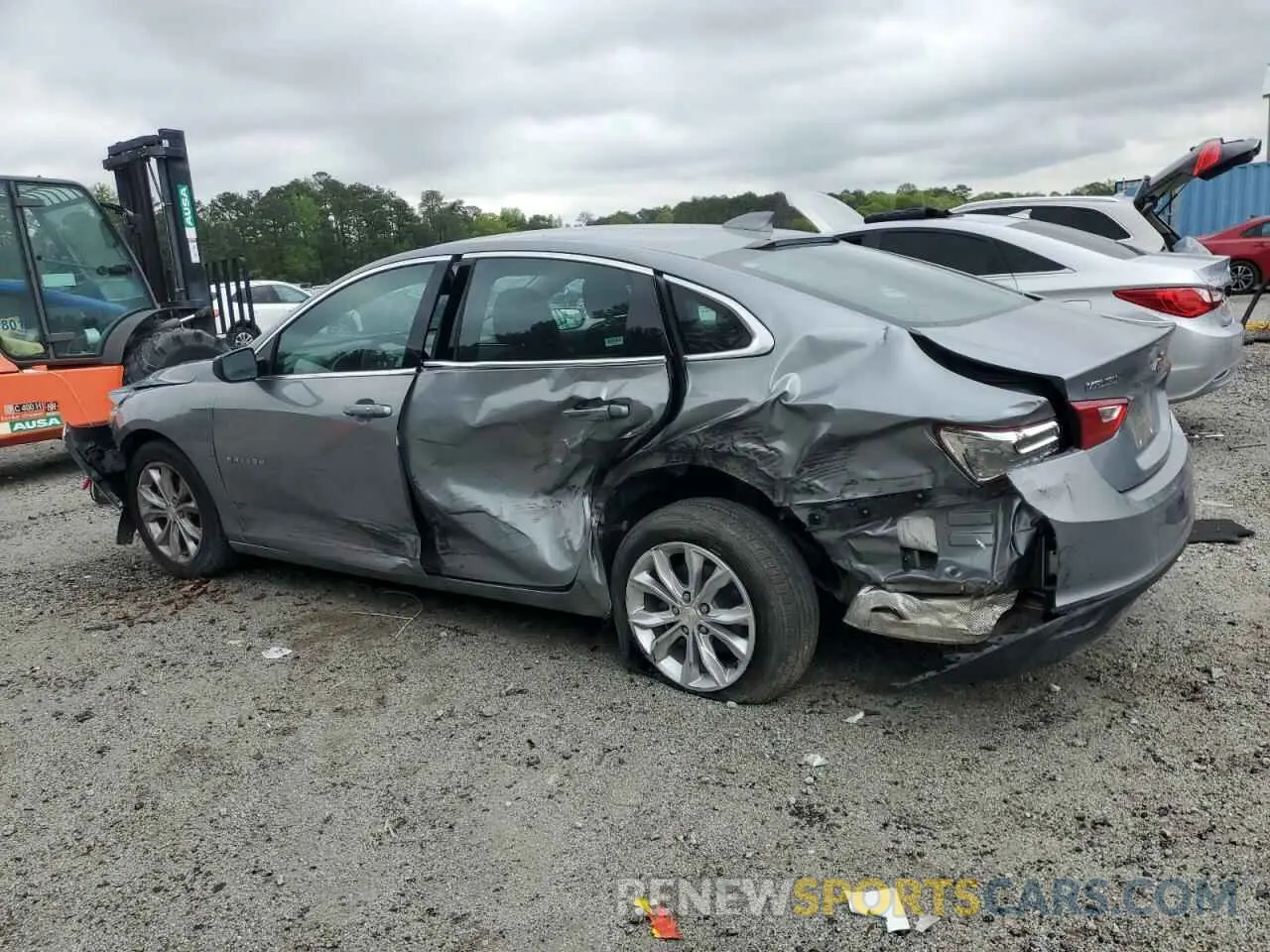 2 Photograph of a damaged car 1G1ZD5ST2PF197446 CHEVROLET MALIBU 2023