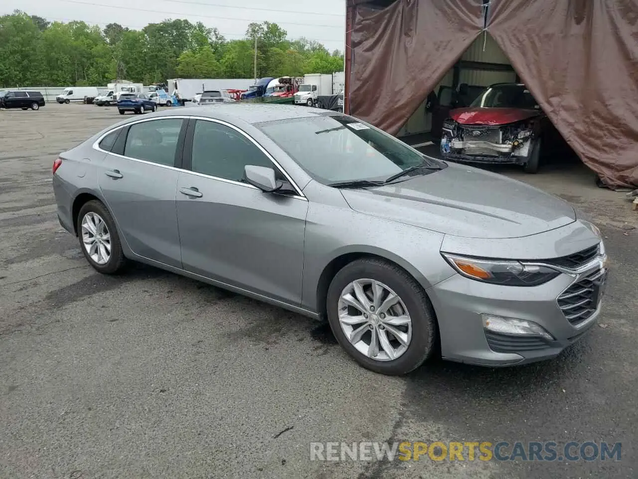 4 Photograph of a damaged car 1G1ZD5ST2PF200975 CHEVROLET MALIBU 2023