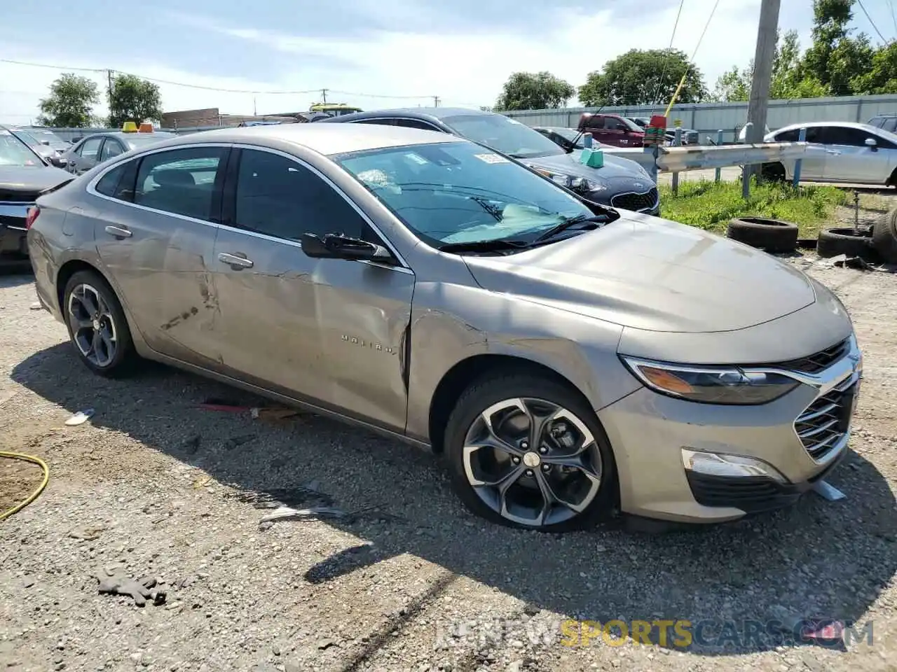 4 Photograph of a damaged car 1G1ZD5ST2PF214035 CHEVROLET MALIBU 2023