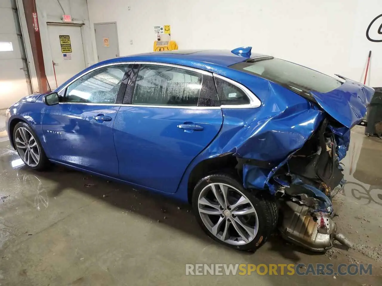 2 Photograph of a damaged car 1G1ZD5ST2PF228095 CHEVROLET MALIBU 2023