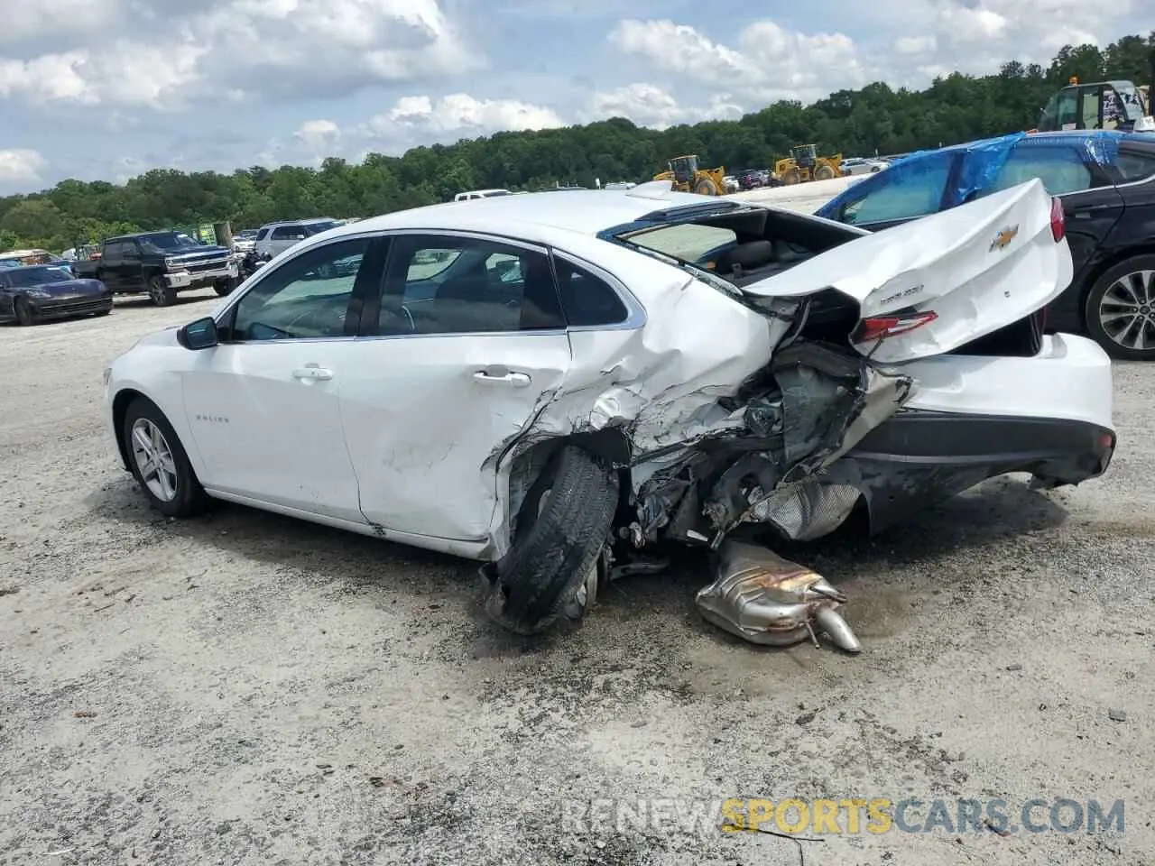 2 Photograph of a damaged car 1G1ZD5ST2PF228226 CHEVROLET MALIBU 2023
