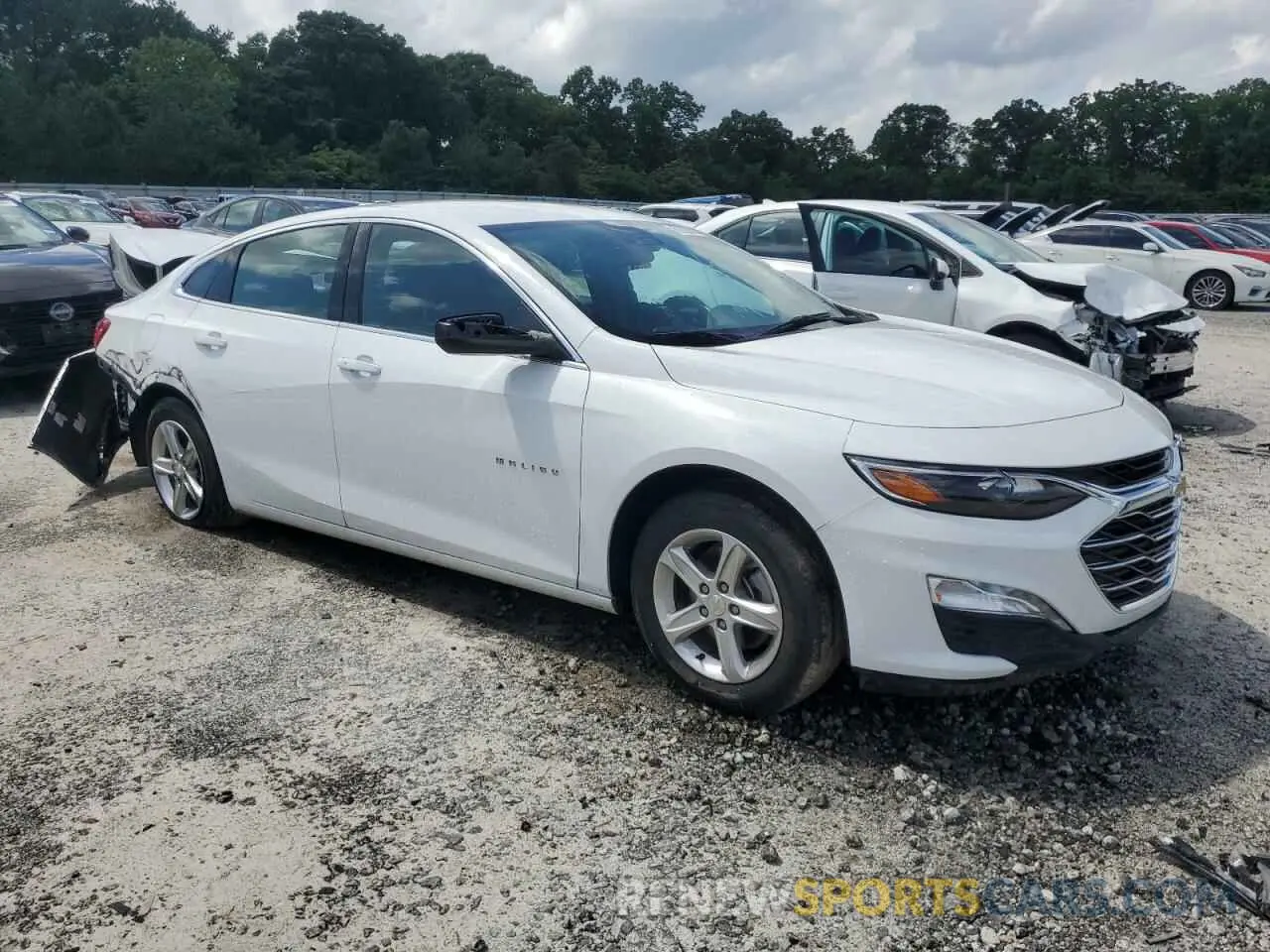 4 Photograph of a damaged car 1G1ZD5ST2PF228226 CHEVROLET MALIBU 2023