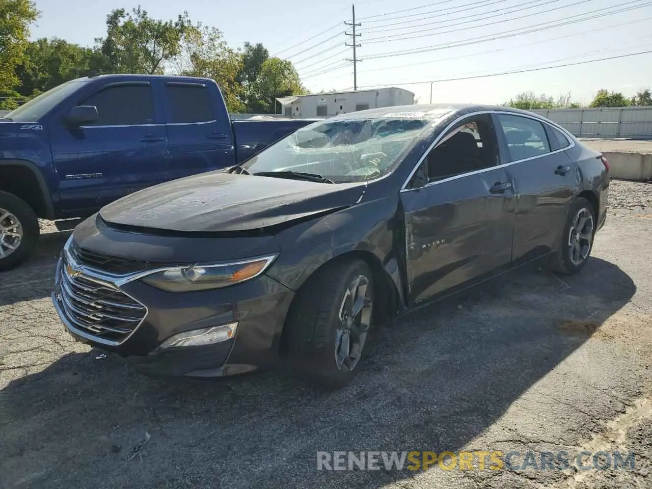 1 Photograph of a damaged car 1G1ZD5ST2PF228842 CHEVROLET MALIBU 2023