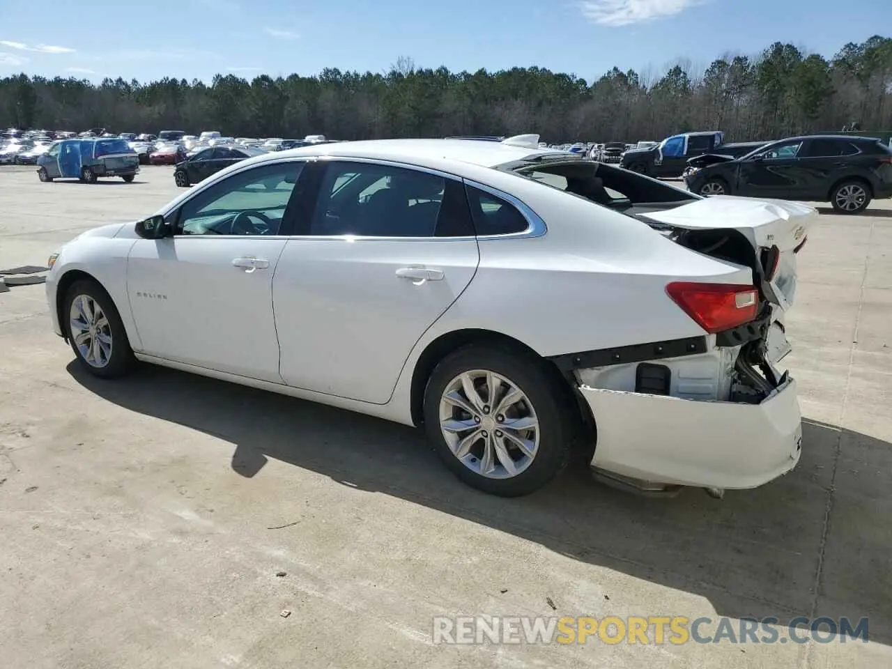 2 Photograph of a damaged car 1G1ZD5ST3PF117149 CHEVROLET MALIBU 2023