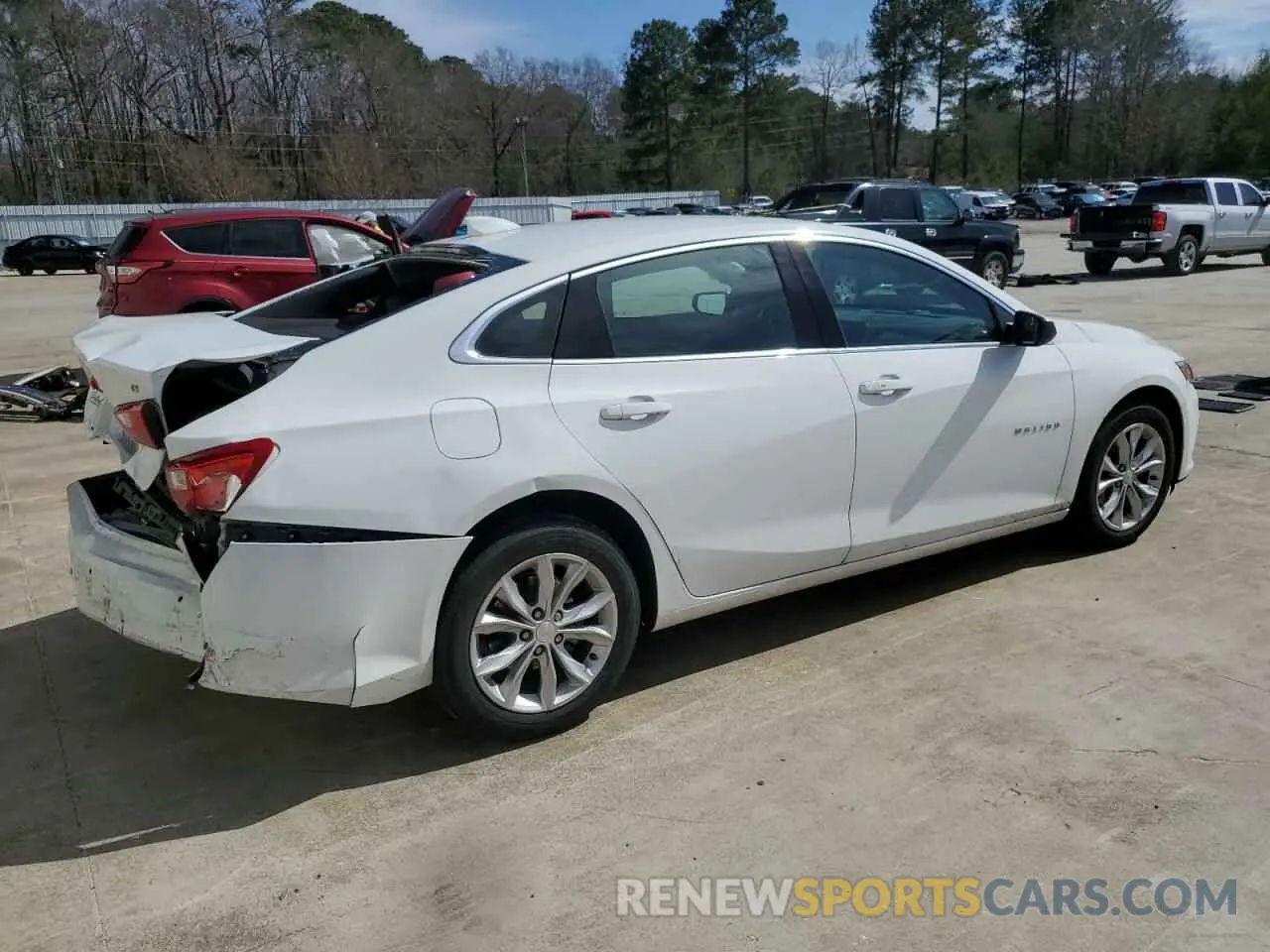 3 Photograph of a damaged car 1G1ZD5ST3PF117149 CHEVROLET MALIBU 2023