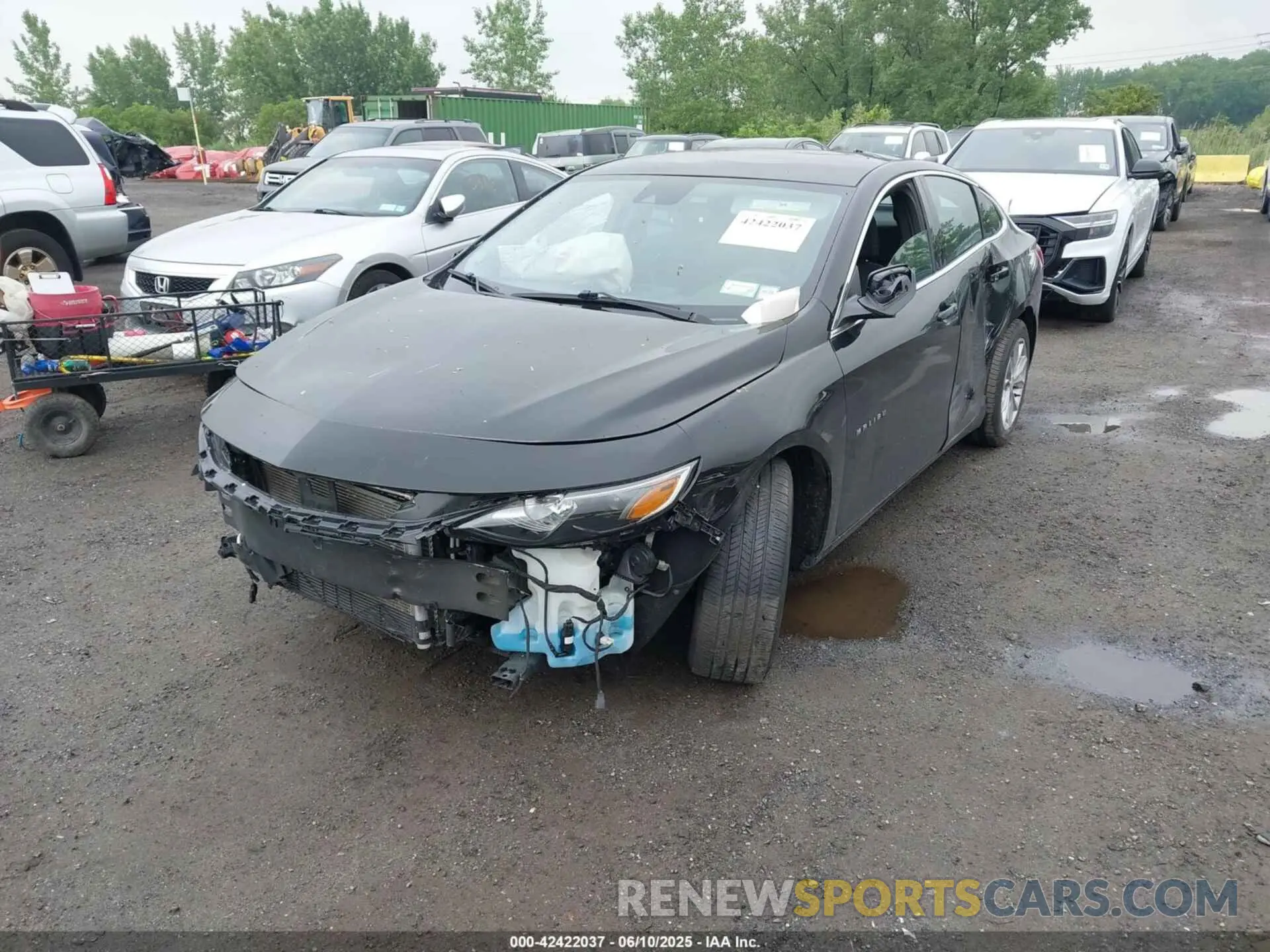 2 Photograph of a damaged car 1G1ZD5ST3PF135327 CHEVROLET MALIBU 2023