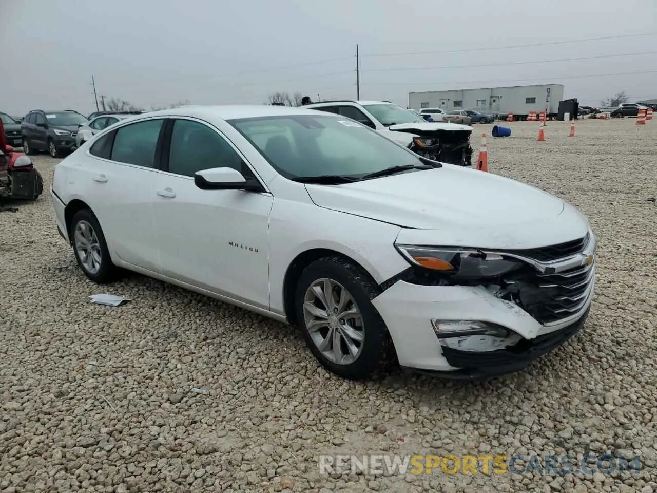 4 Photograph of a damaged car 1G1ZD5ST3PF141029 CHEVROLET MALIBU 2023