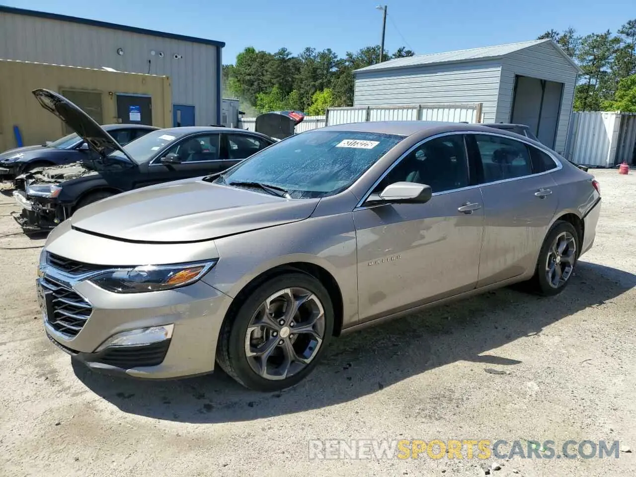 1 Photograph of a damaged car 1G1ZD5ST3PF141161 CHEVROLET MALIBU 2023