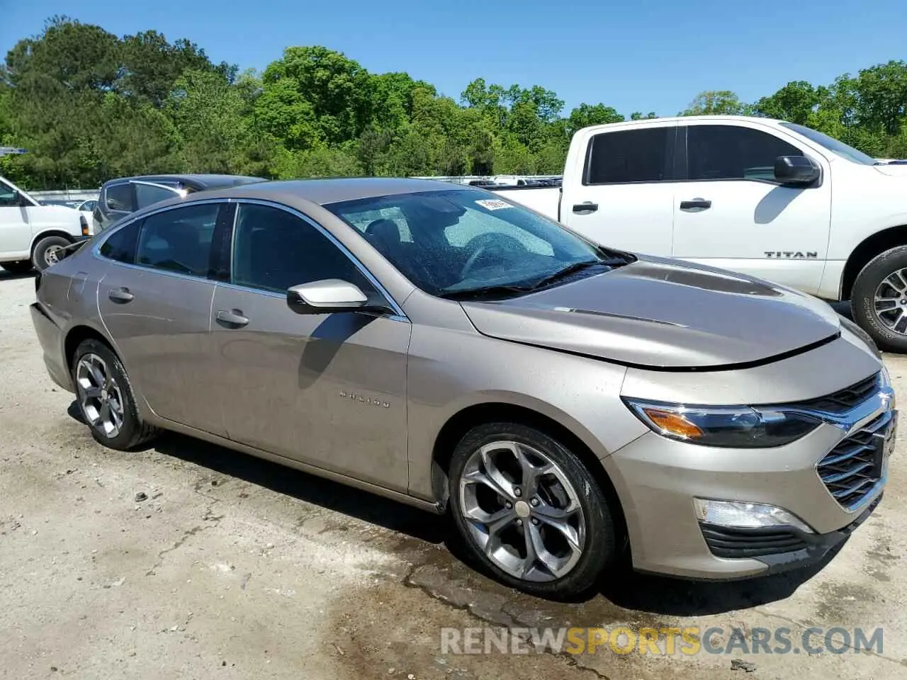4 Photograph of a damaged car 1G1ZD5ST3PF141161 CHEVROLET MALIBU 2023
