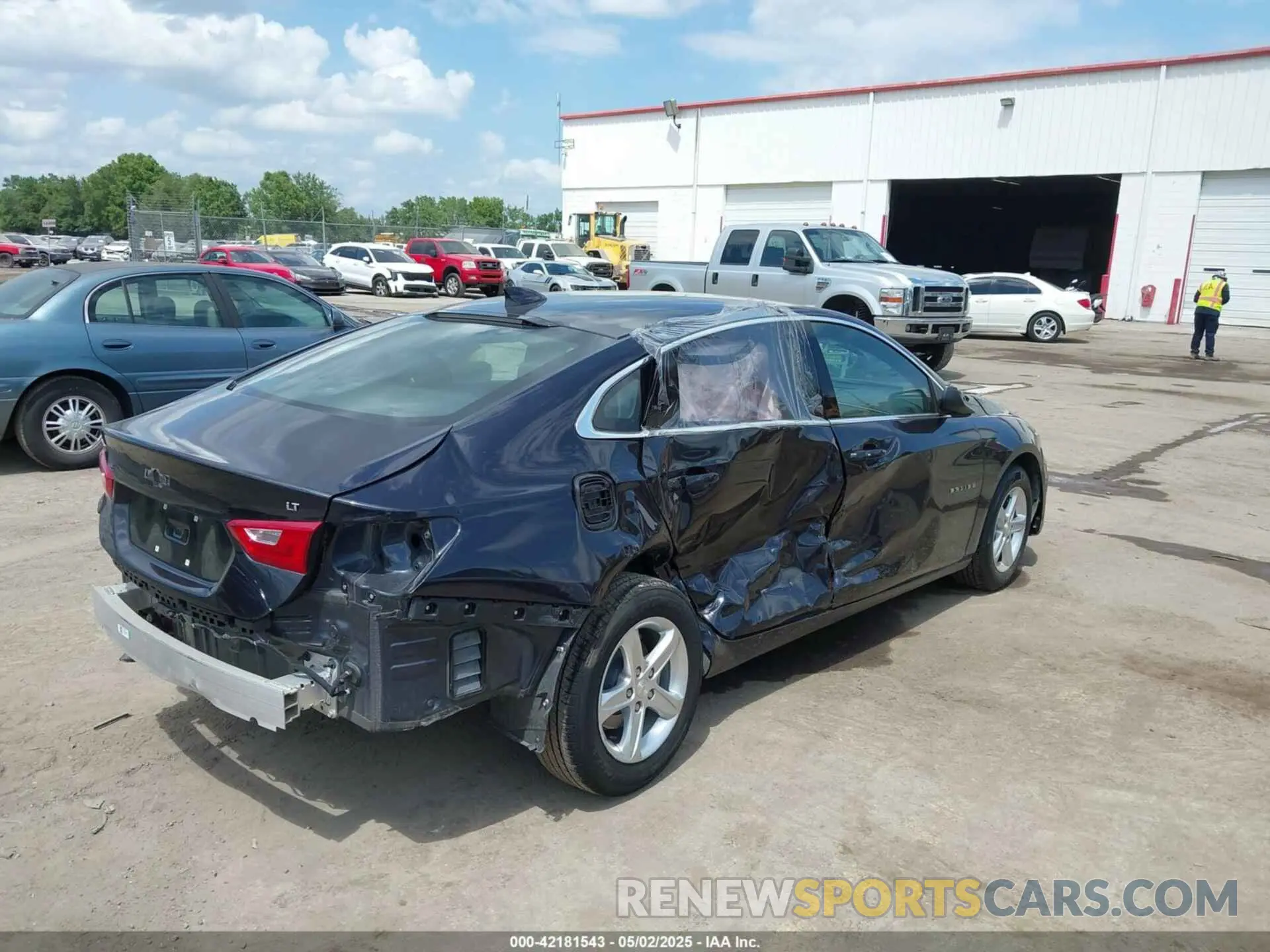 4 Photograph of a damaged car 1G1ZD5ST3PF178680 CHEVROLET MALIBU 2023