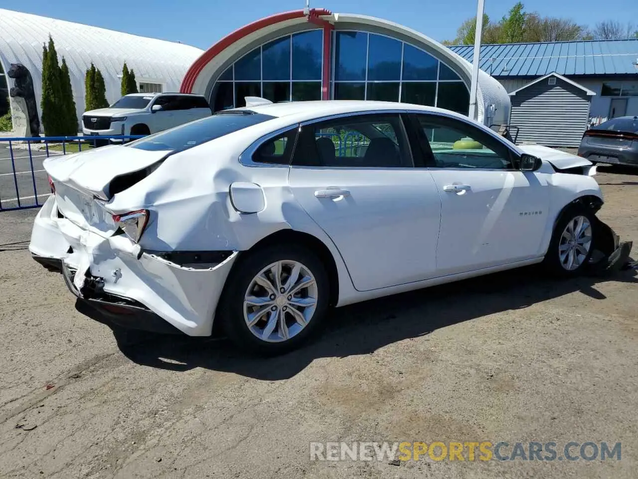 3 Photograph of a damaged car 1G1ZD5ST3PF179442 CHEVROLET MALIBU 2023