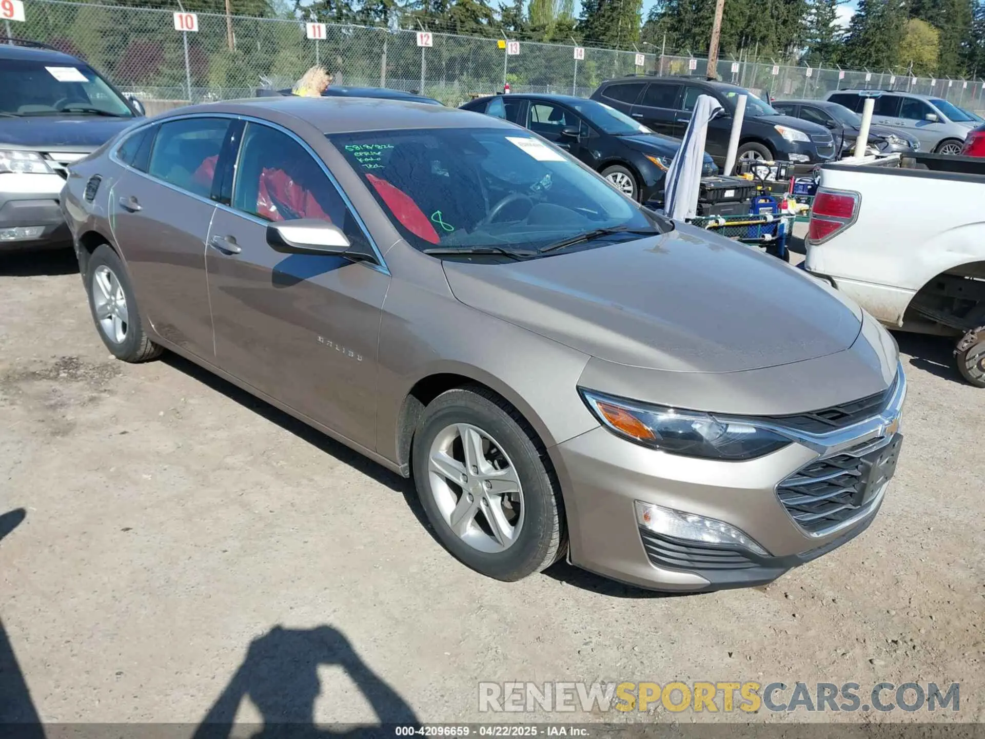 1 Photograph of a damaged car 1G1ZD5ST3PF180641 CHEVROLET MALIBU 2023