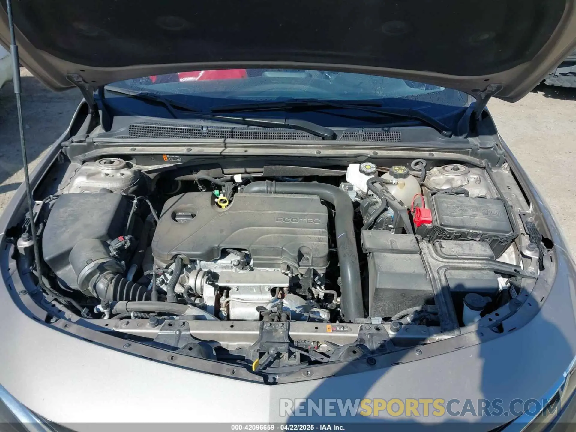 10 Photograph of a damaged car 1G1ZD5ST3PF180641 CHEVROLET MALIBU 2023