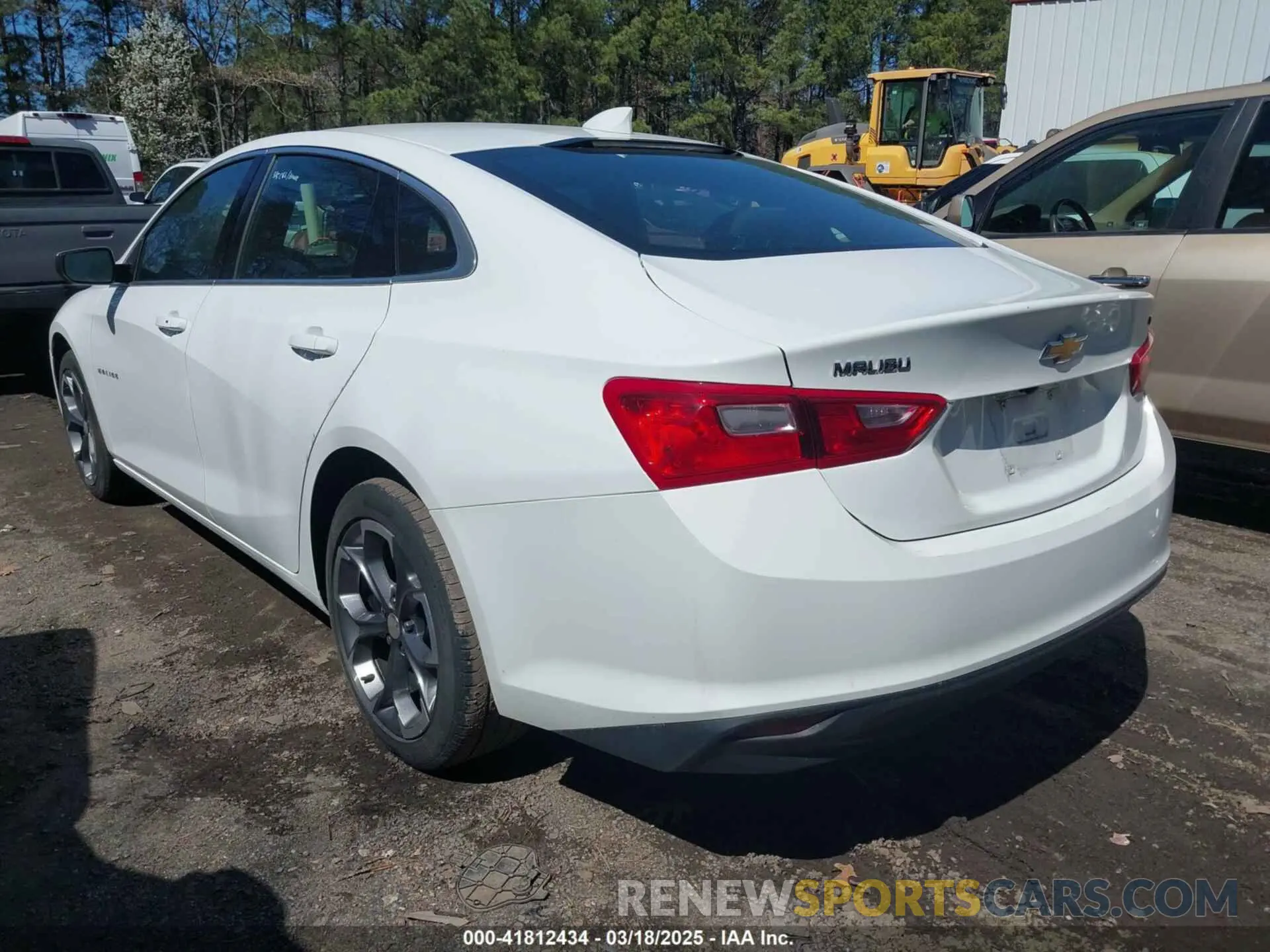 3 Photograph of a damaged car 1G1ZD5ST3PF180753 CHEVROLET MALIBU 2023