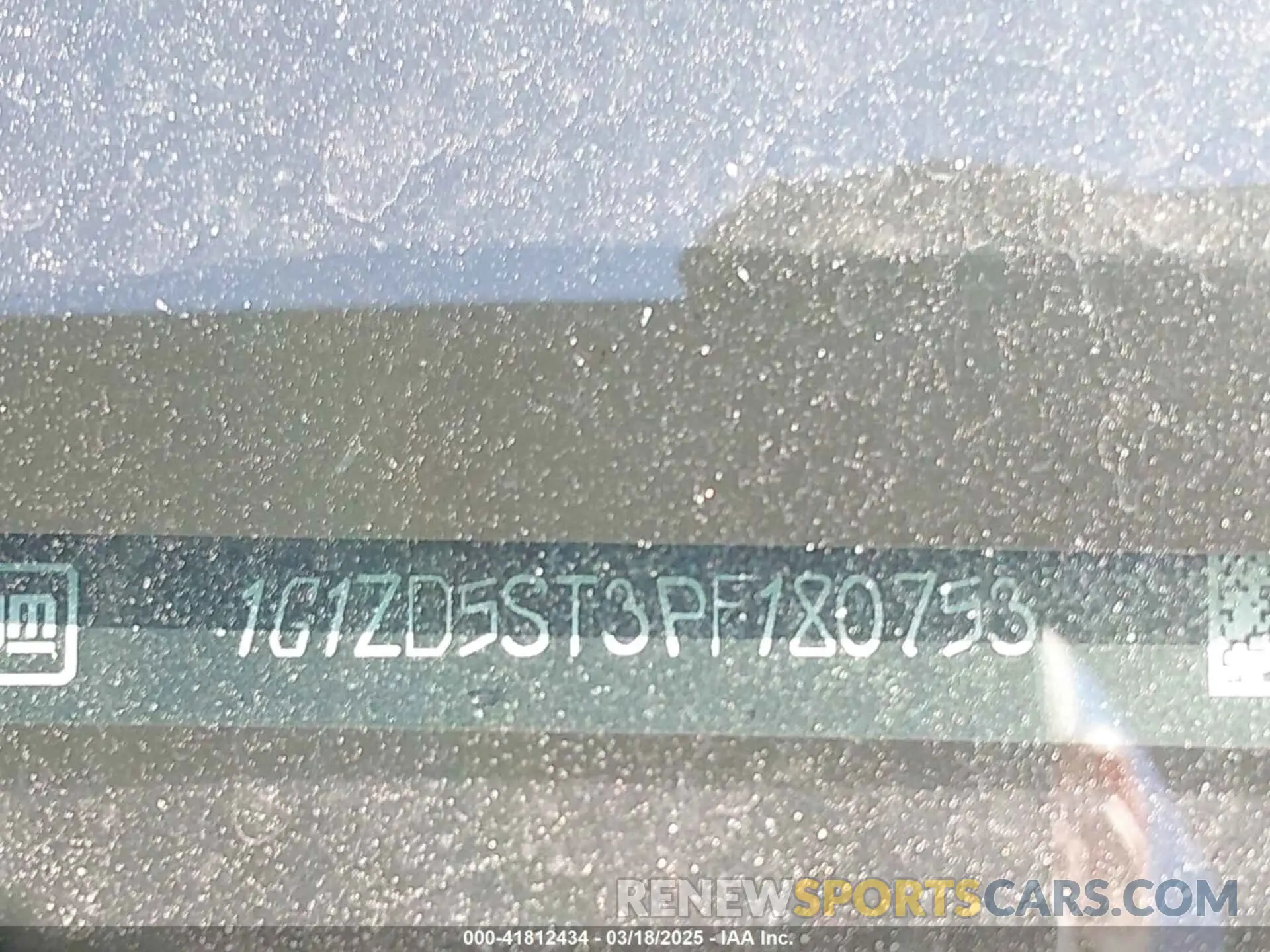 9 Photograph of a damaged car 1G1ZD5ST3PF180753 CHEVROLET MALIBU 2023