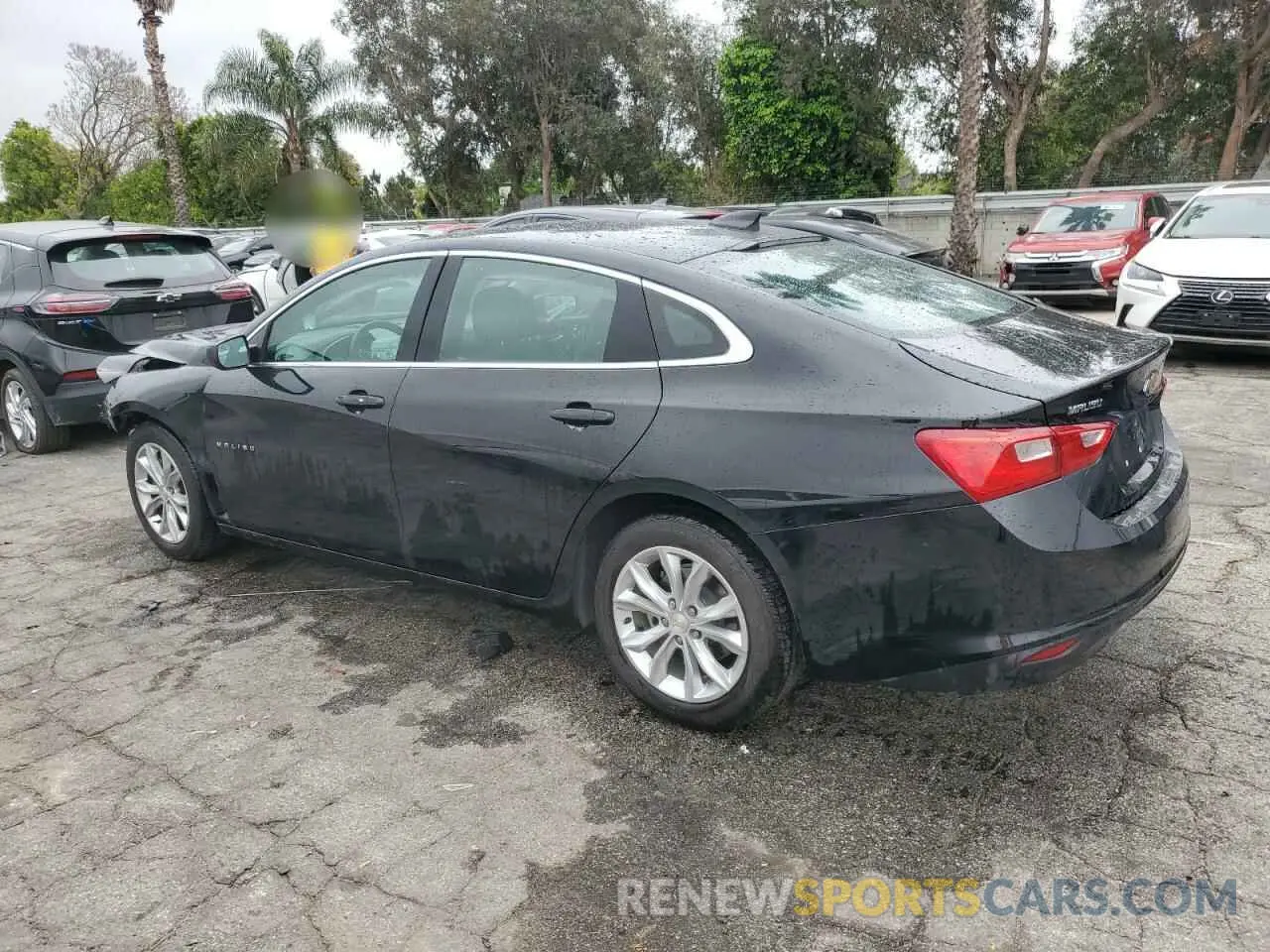 2 Photograph of a damaged car 1G1ZD5ST3PF184558 CHEVROLET MALIBU 2023